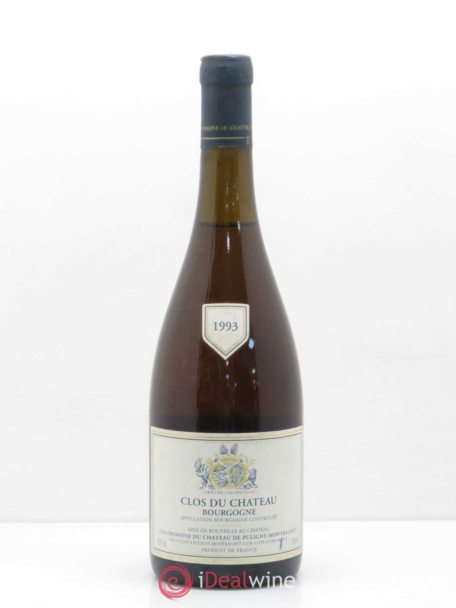 Bourgogne Clos du Château Château de Puligny-Montrachet 1993 - Lotto di 1 bottiglia - 0