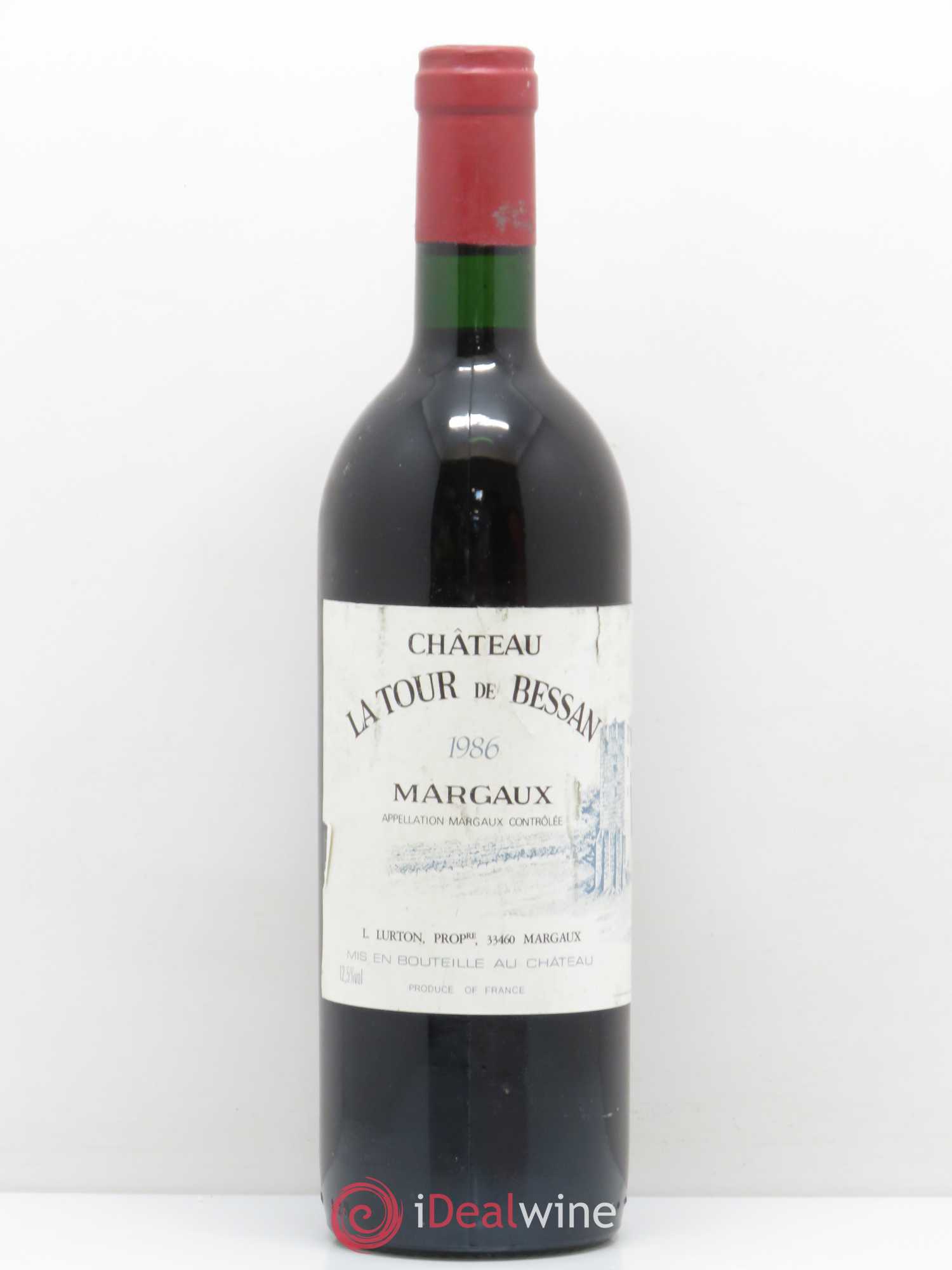 La Tour de Bessan 1986 - Lot de 1 bouteille - 0