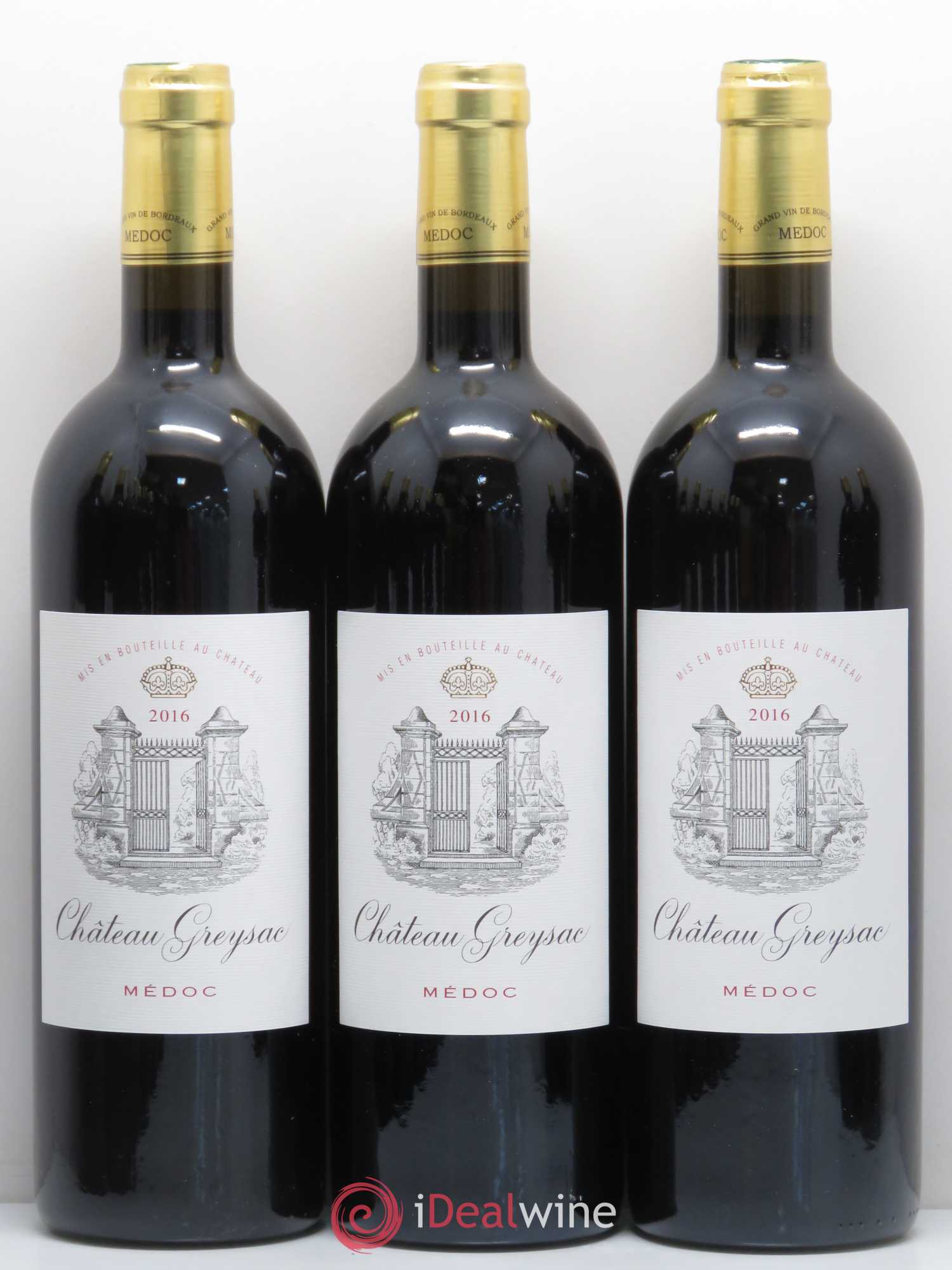 Château Greysac Cru Bourgeois 2016 - Lot de 12 bouteilles - 1