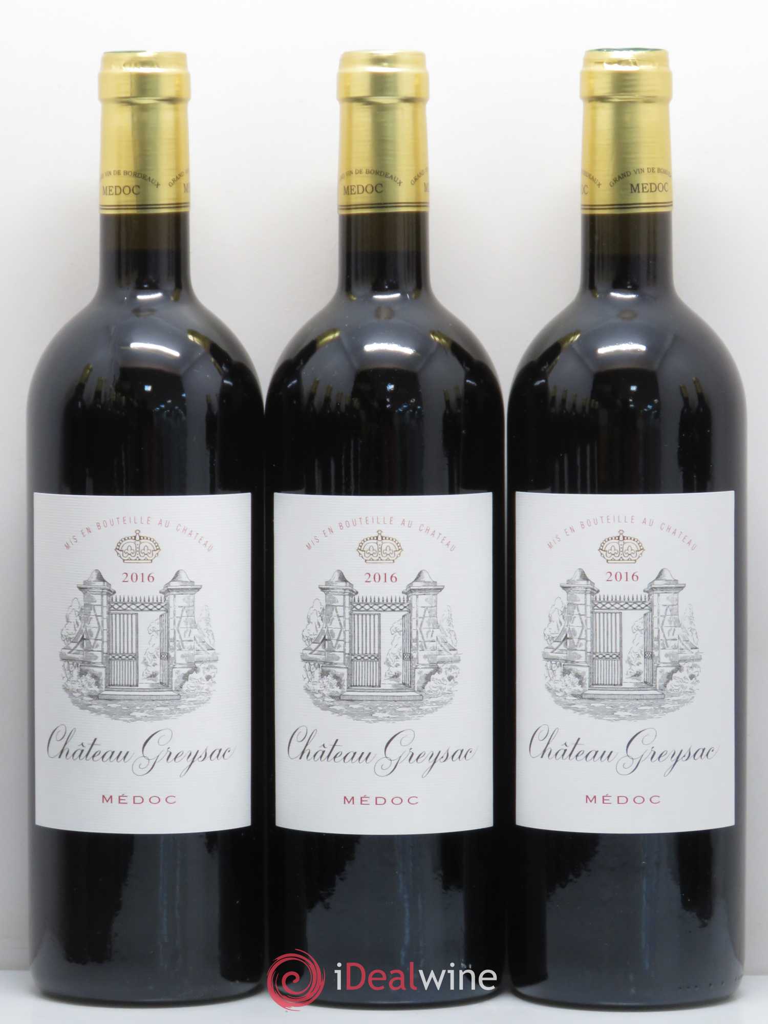 Château Greysac Cru Bourgeois 2016 - Lot de 12 bouteilles - 2