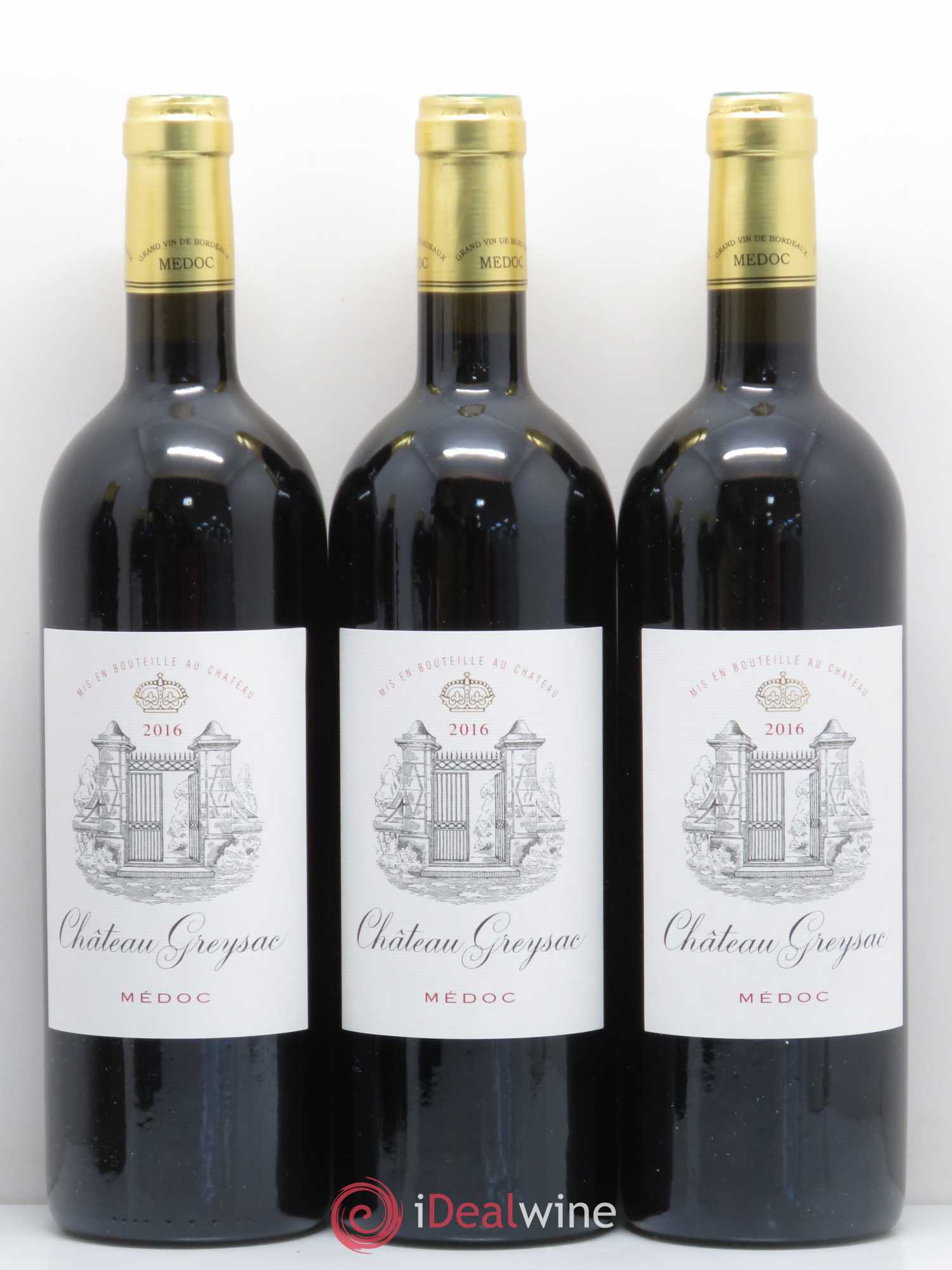 Château Greysac Cru Bourgeois 2016 - Lot de 6 bouteilles - 1