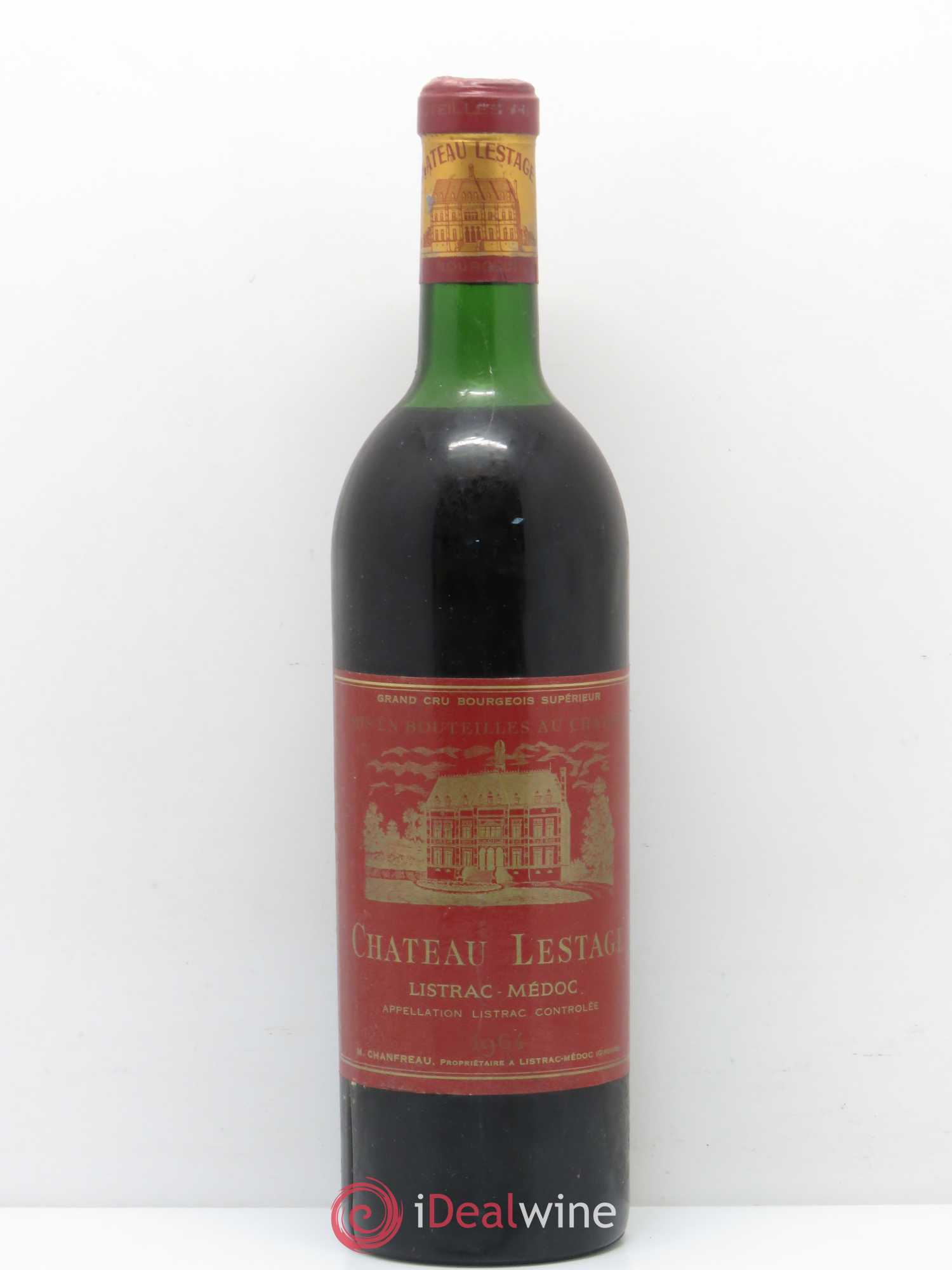 Château Lestage Cru Bourgeois 1964 - Lot de 1 bouteille - 0