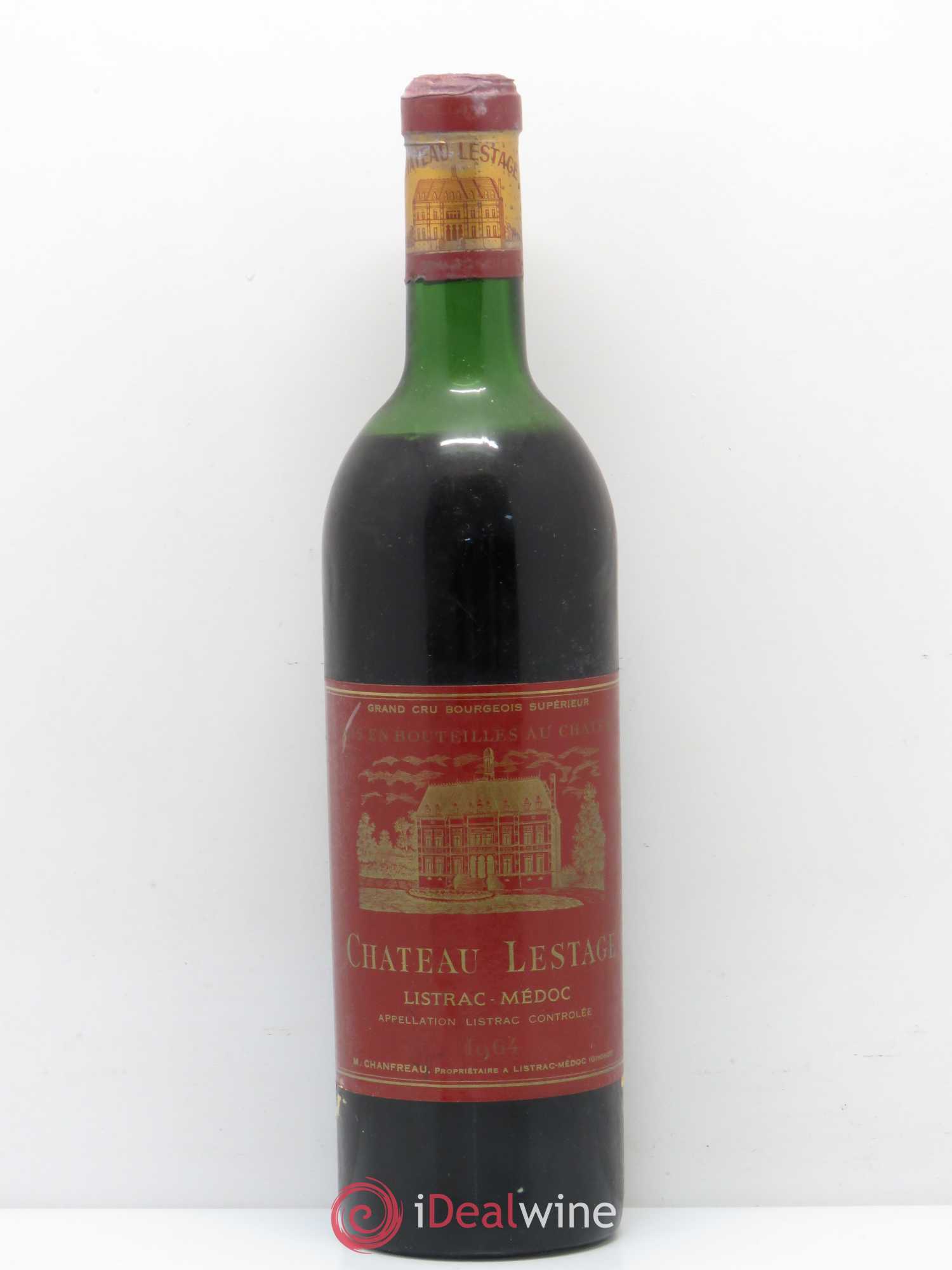 Château Lestage Cru Bourgeois 1964 - Lot de 1 bouteille - 0