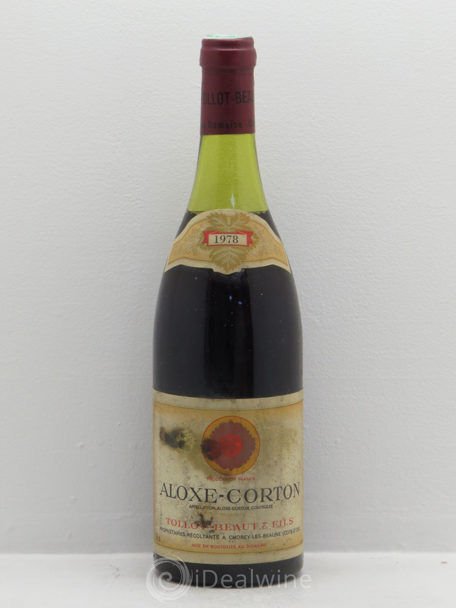Aloxe-Corton Tollot Beaut (Domaine) 1978 - Lot de 1 bouteille - 0