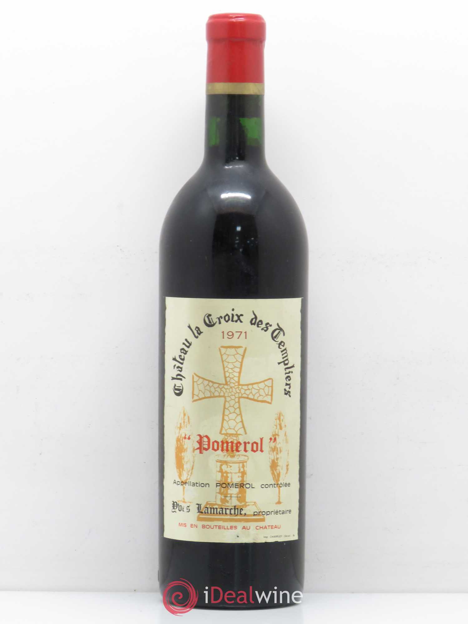 Pomerol Château Croix des Templiers 1971 - Posten von 1 Flasche - 0