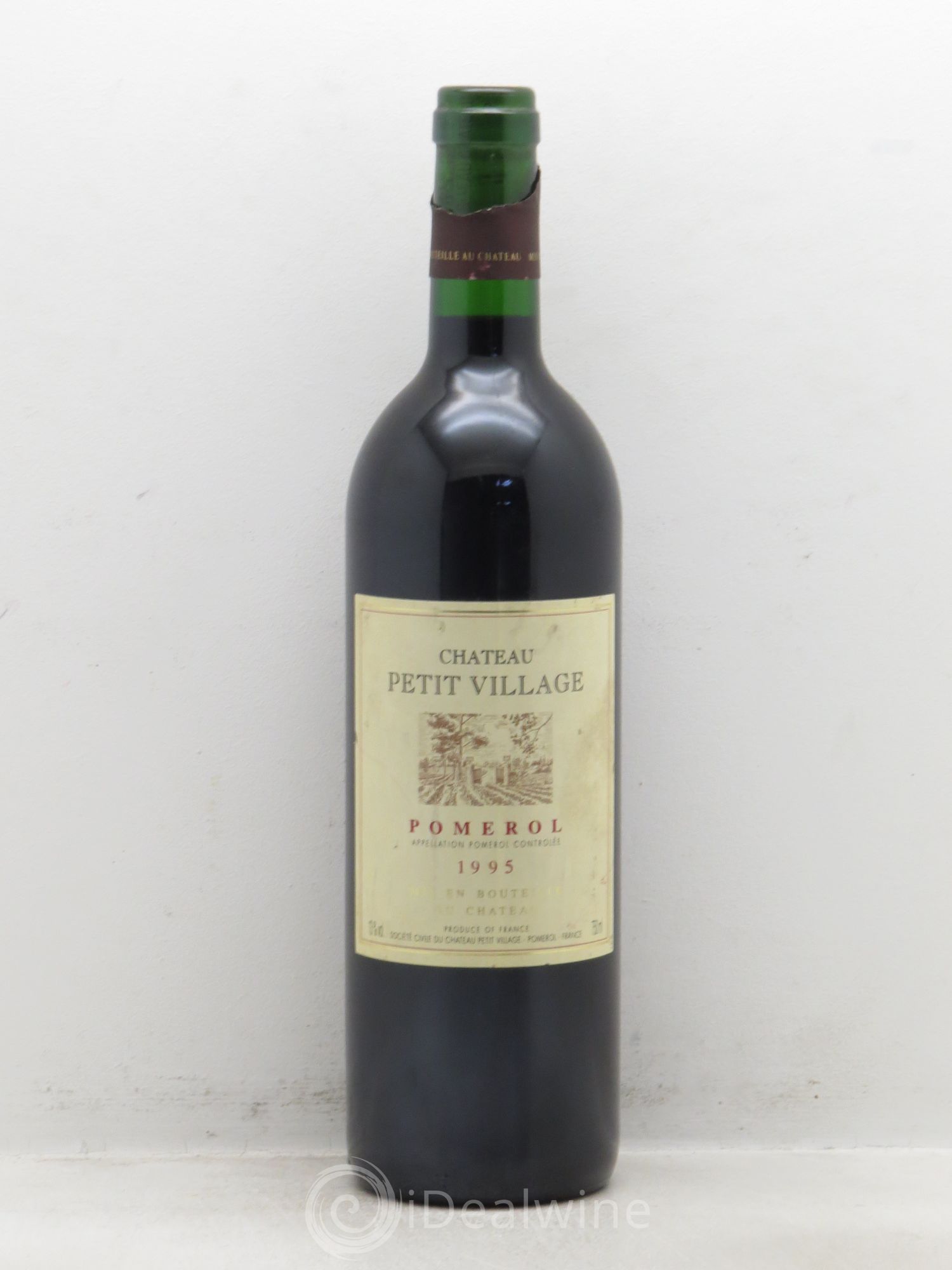 Château Petit Village 1995 - Lot de 1 bouteille - 0