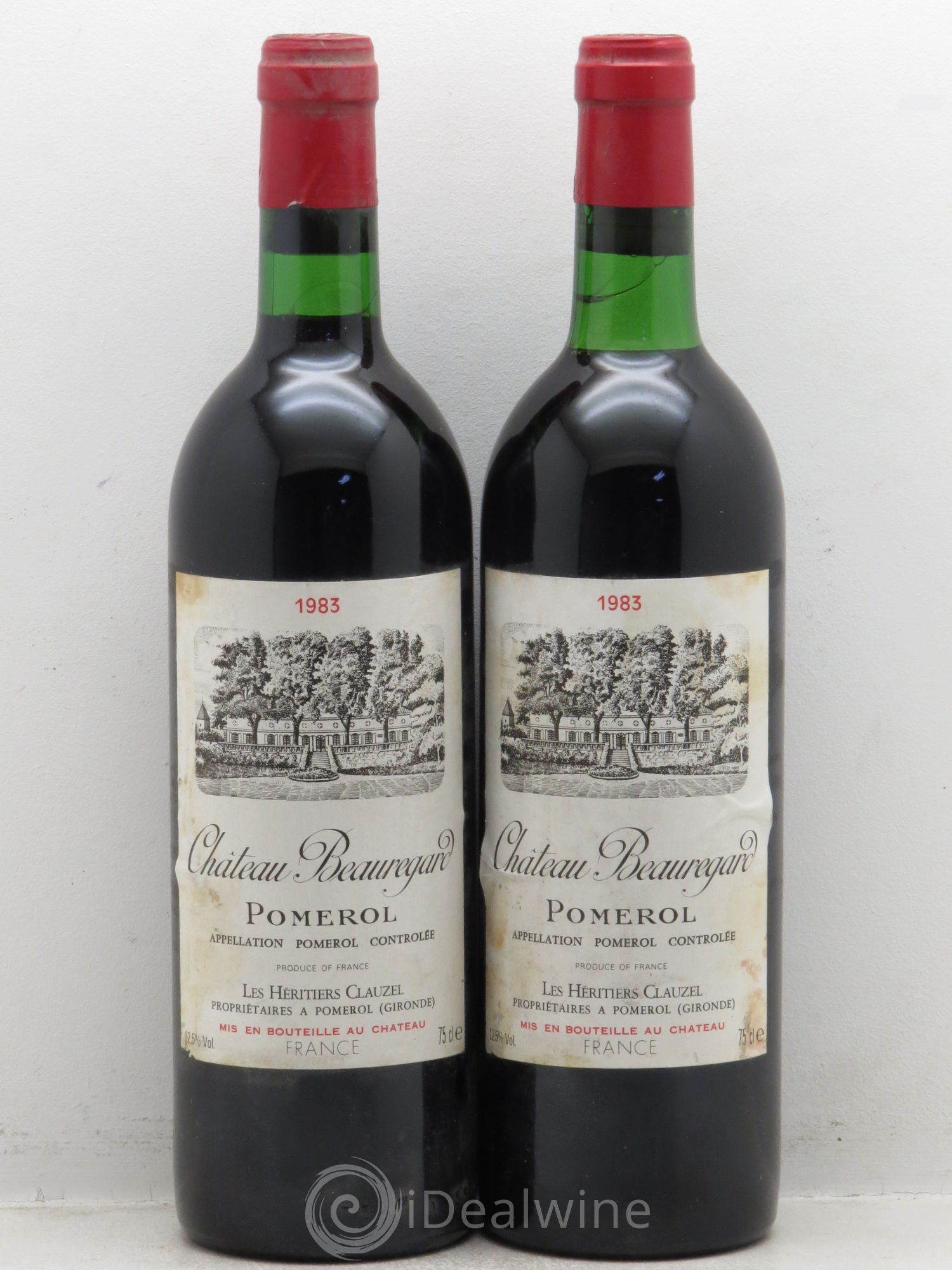 Château Beauregard 1983 - Lot de 2 bouteilles - 0