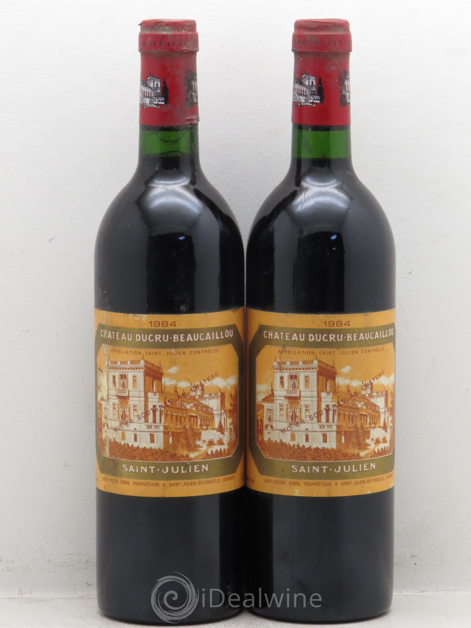Château Ducru Beaucaillou 2ème Grand Cru Classé 1984 - Lot de 2 bouteilles - 0