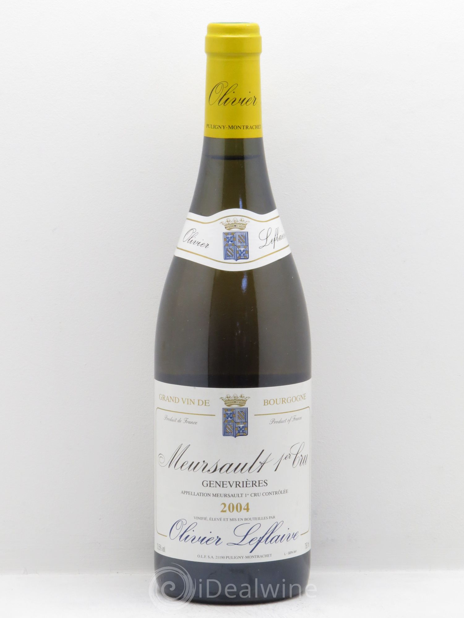 Meursault 1er Cru 2004 - Lot de 1 bouteille - 0