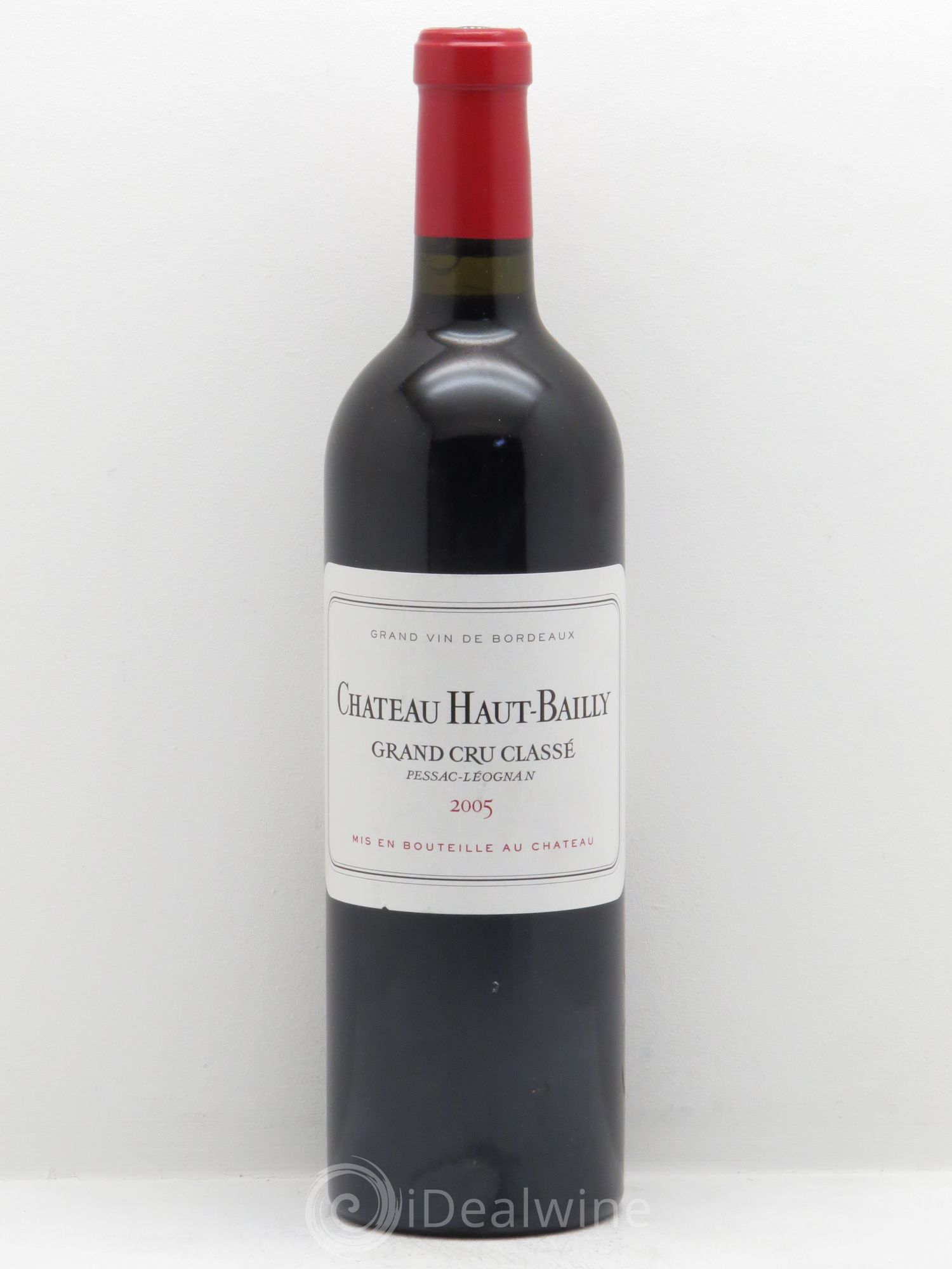 Château Haut-Bailly Cru Classé de Graves 2005 - Lot de 1 bouteille - 0