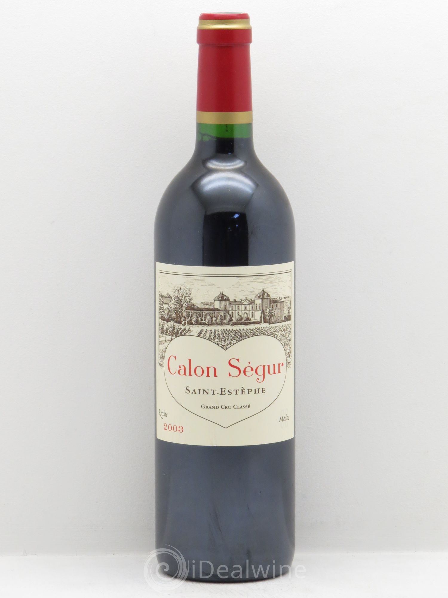 Château Calon Ségur 3ème Grand Cru Classé 2003 - Lot de 1 bouteille - 0