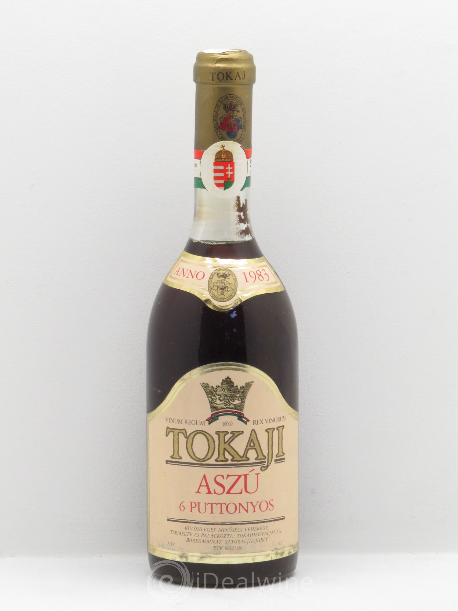 Tokaji Tokaji Azsu 6 Puttonyos (50cl) 1983 - Posten von 1 Flasche - 0