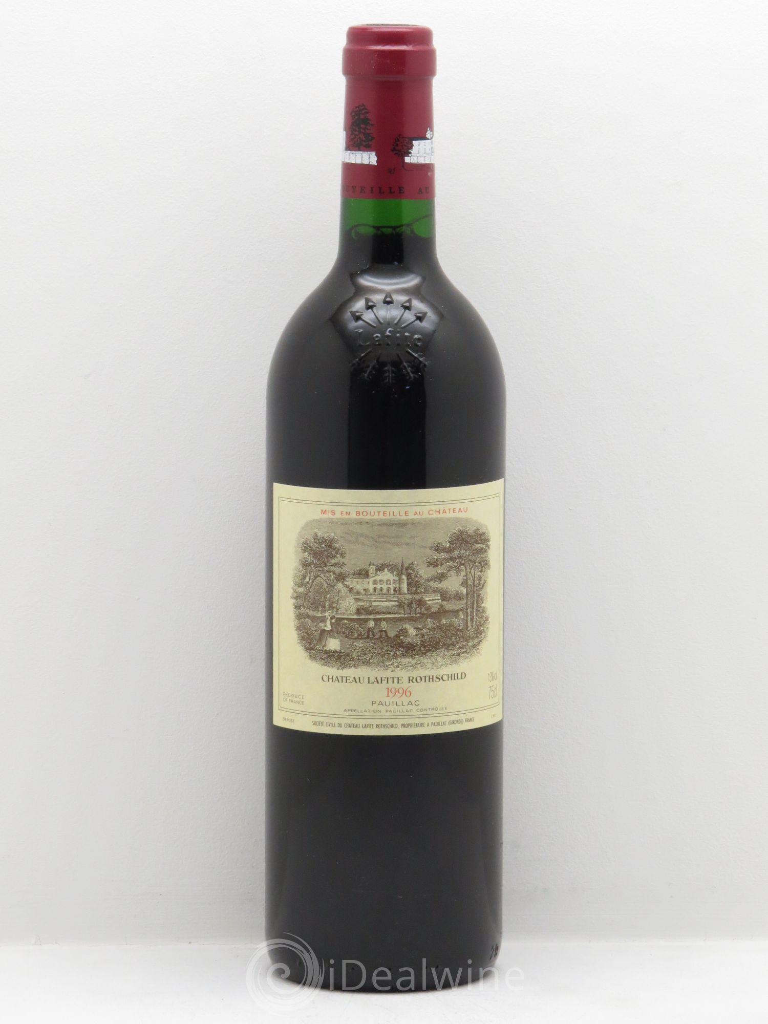 Château Lafite Rothschild 1er Grand Cru Classé 1996 - Lot de 1 bouteille - 0