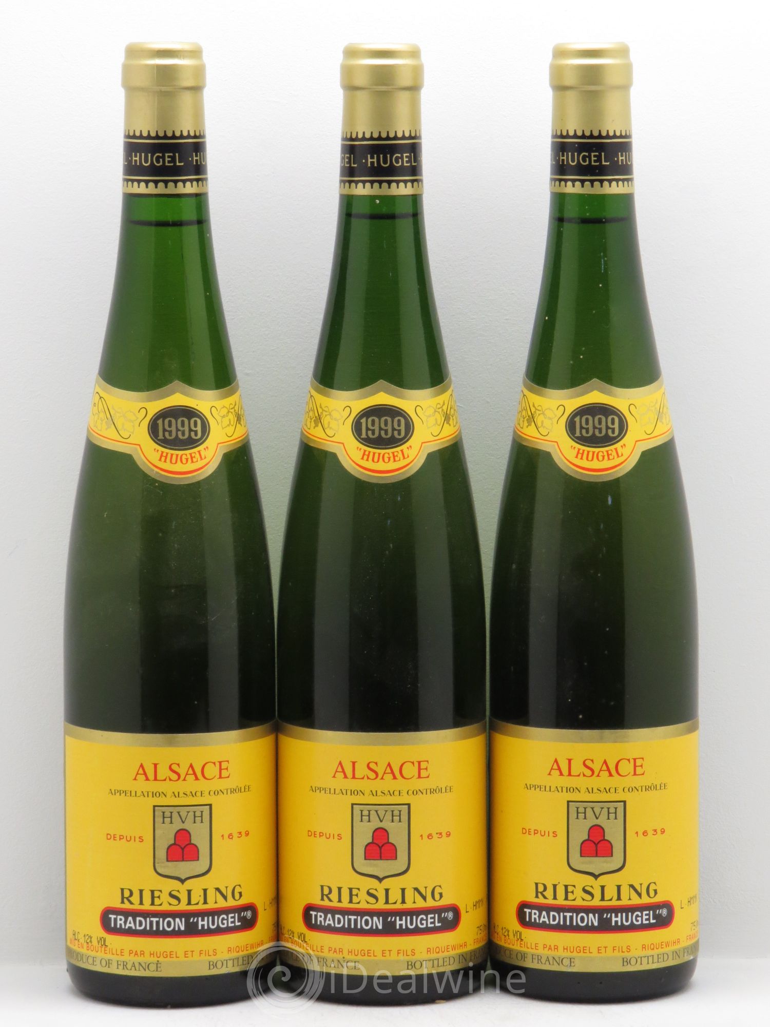 Riesling Classic Hugel (Domaine) Tradition 1999 - Lot de 3 bouteilles - 0