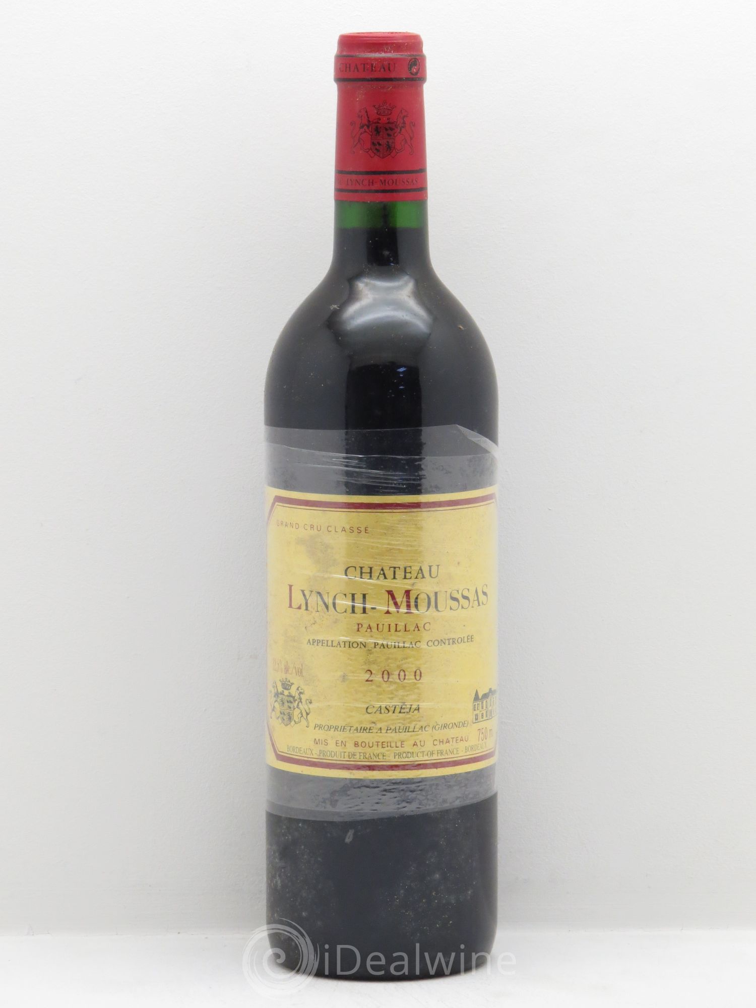 Château Lynch Moussas 5ème Grand Cru Classé 2000 - Lot de 12 bouteilles - 0