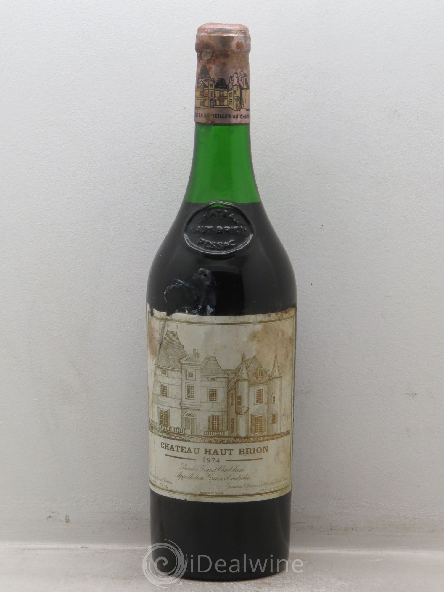 Château Haut Brion 1er Grand Cru Classé 1974 - Lot de 1 bouteille - 0