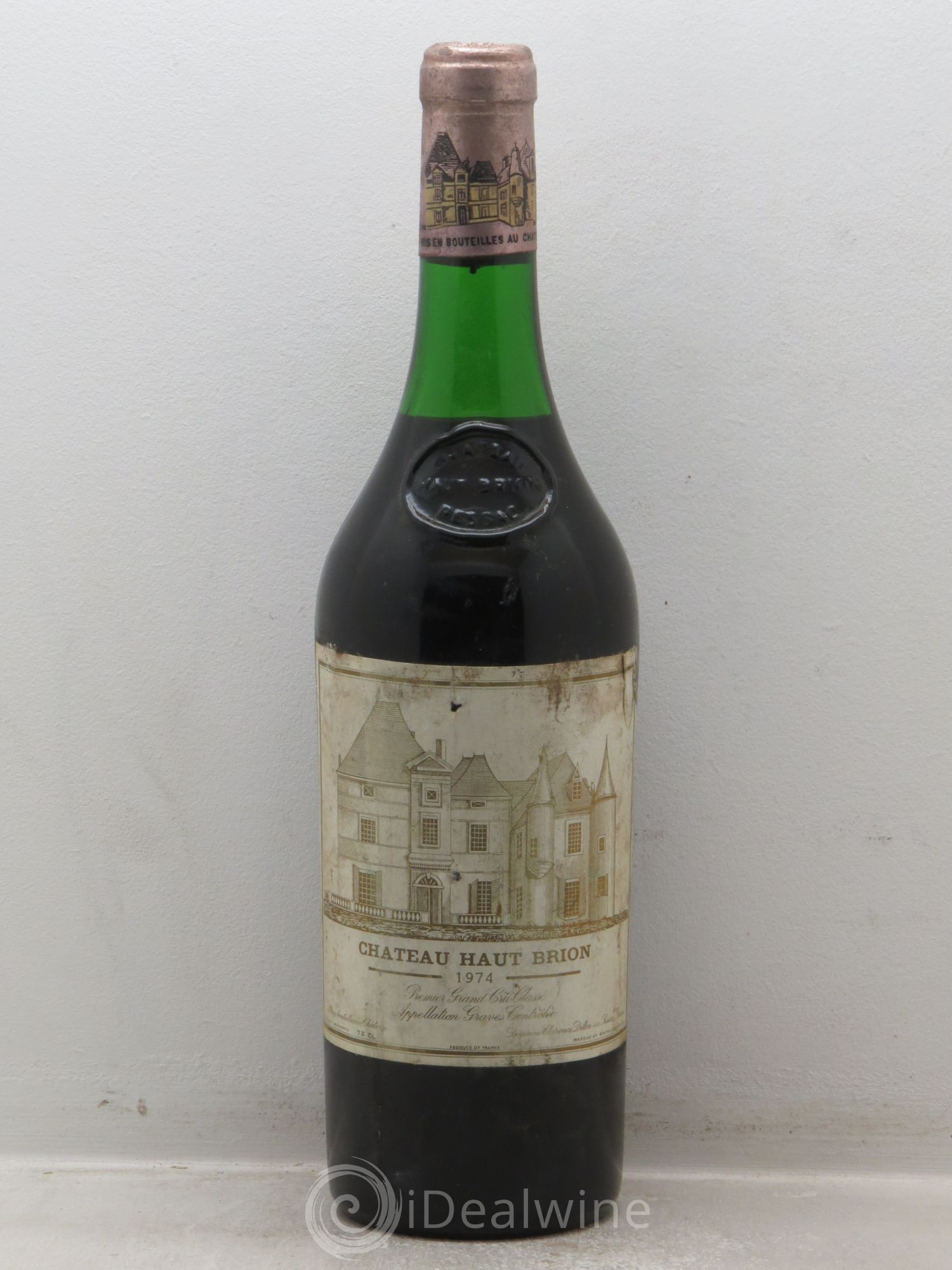 Château Haut Brion 1er Grand Cru Classé 1974 - Lot de 1 bouteille - 0