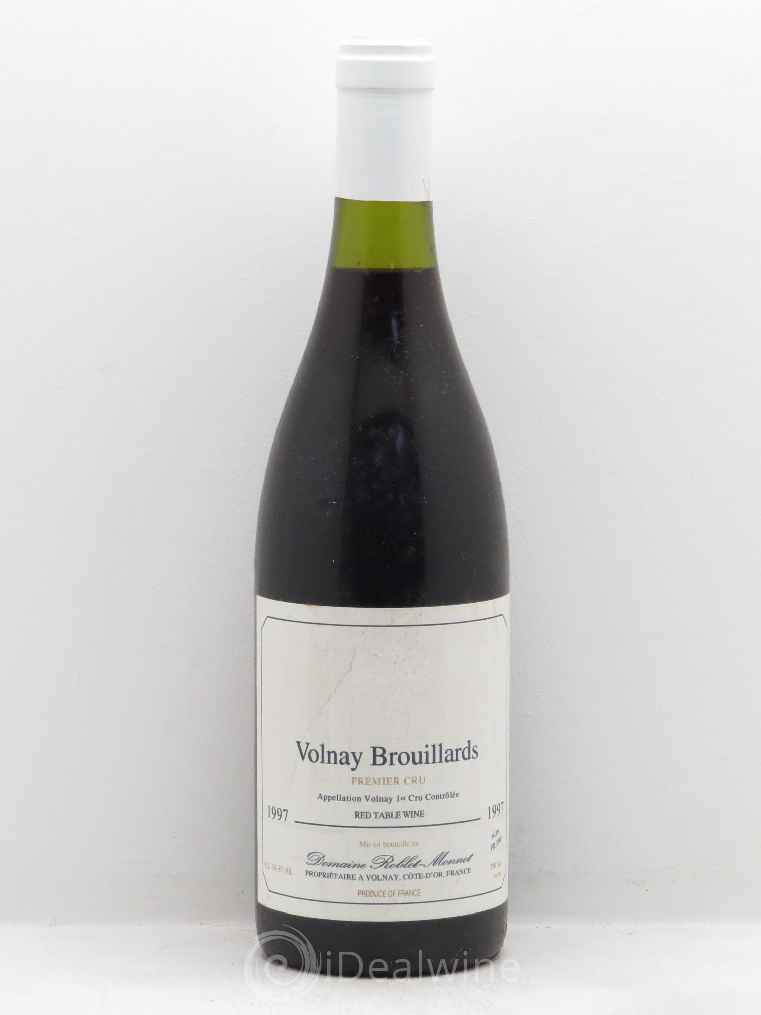 Volnay 1er Cru Roblet-Monnot 1997 - Lot de 6 bouteilles - 0