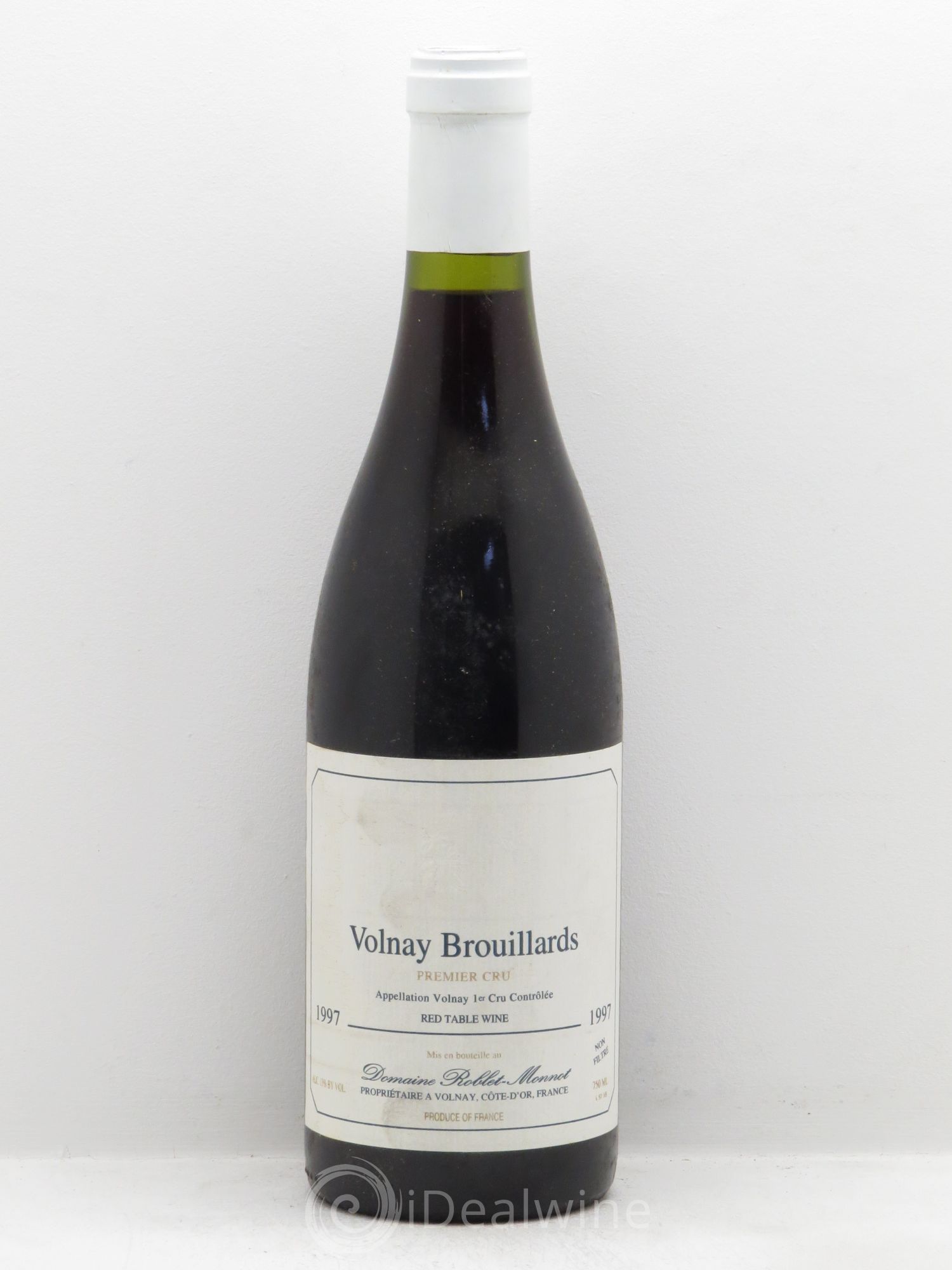 Volnay 1er Cru Roblet-Monnot 1997 - Lot de 1 bouteille - 0