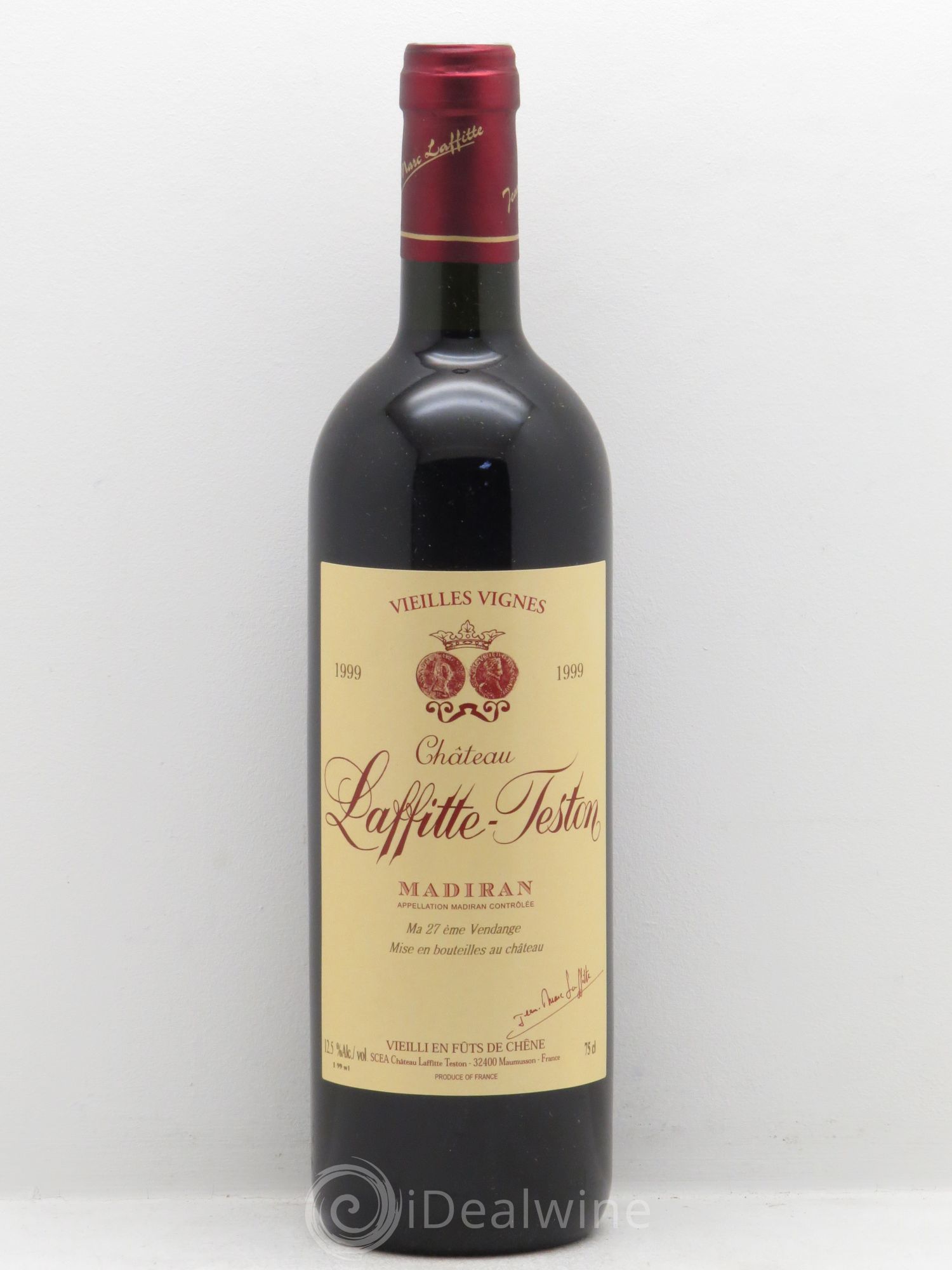Madiran Laffite Teston (sans prix de réserve - no reserve) 1999 - Posten von 1 Flasche - 0