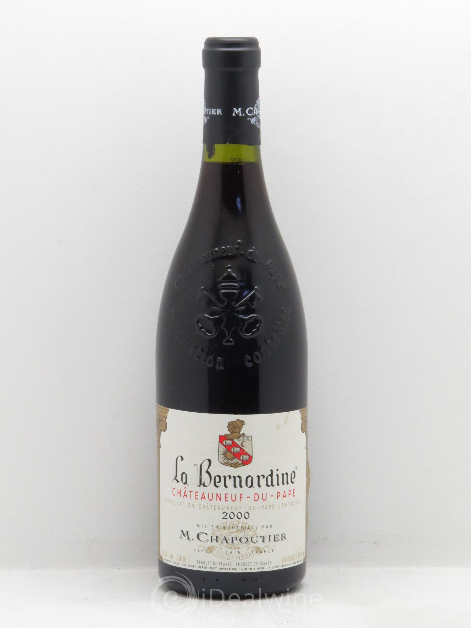 Châteauneuf-du-Pape La Bernardine Chapoutier 2000 - Lot de 6 bouteilles - 0
