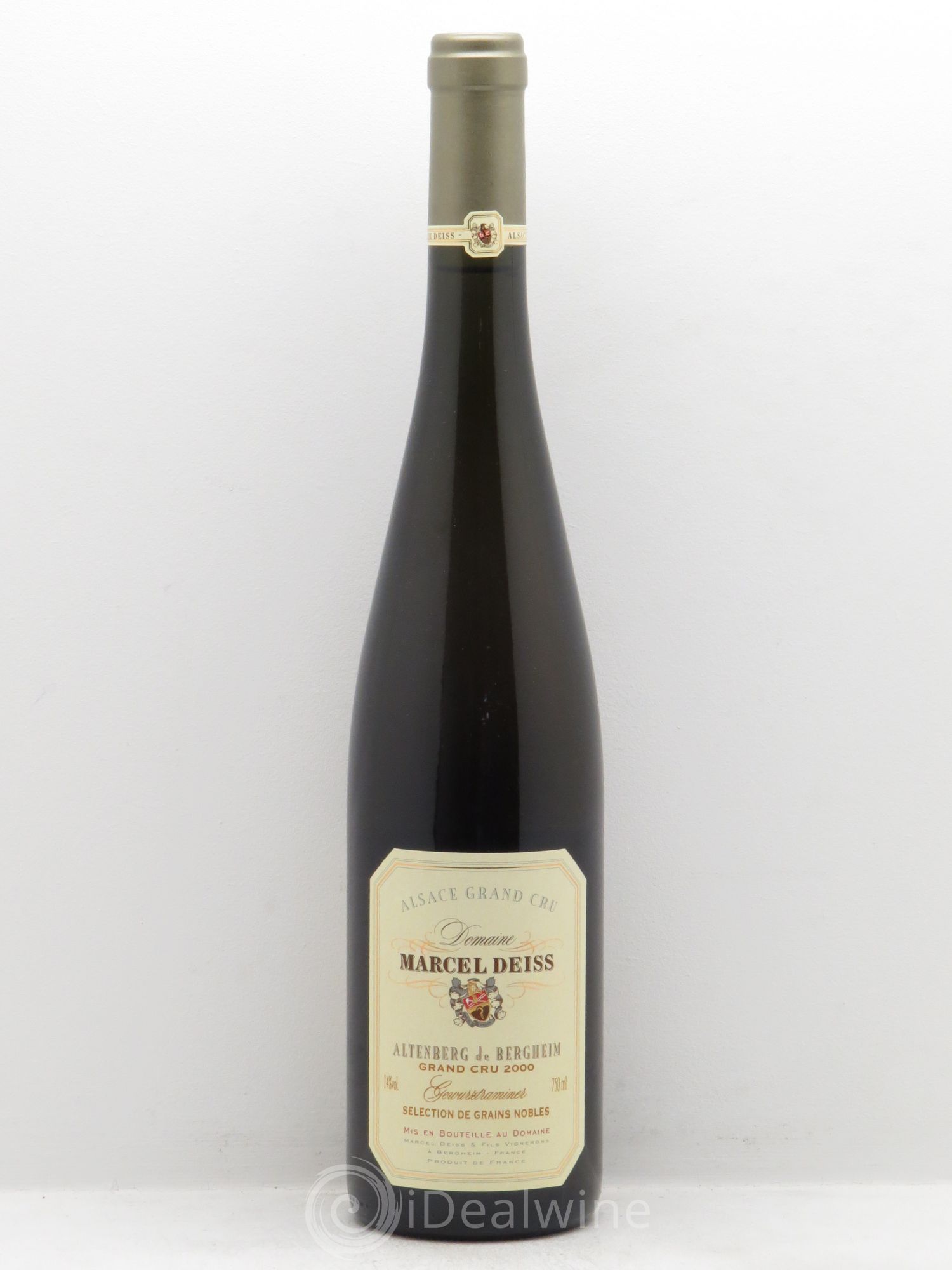 Alsace Gewurztraminer Sélection de Grains Nobles Grand Cru Altenberg de Bergheim Marcel Deiss (Domaine) 2000 - Lotto di 1 bottiglia - 0