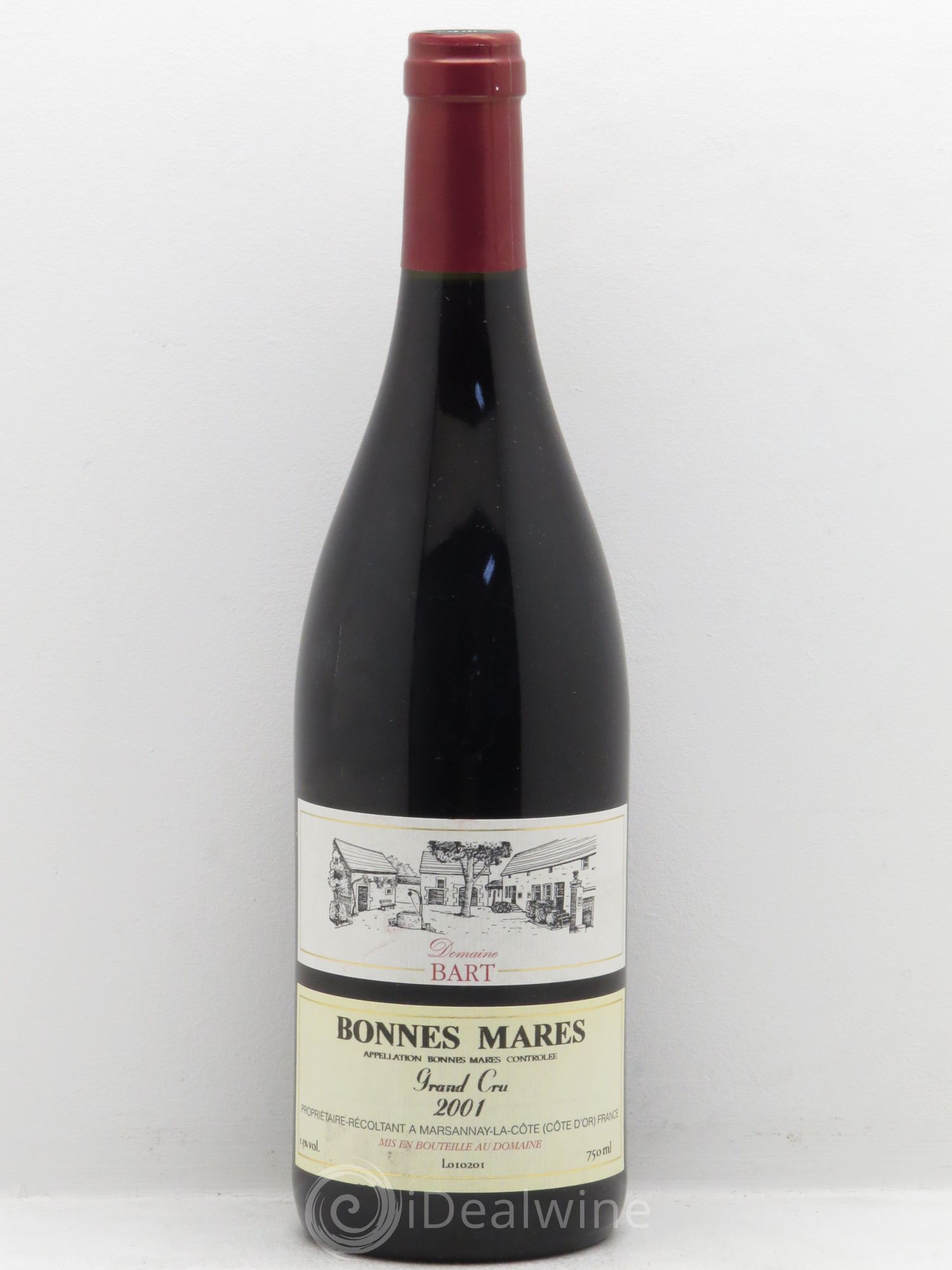 Bonnes-Mares Grand Cru Domaine Bart 2001 - Lot de 6 bouteilles - 0