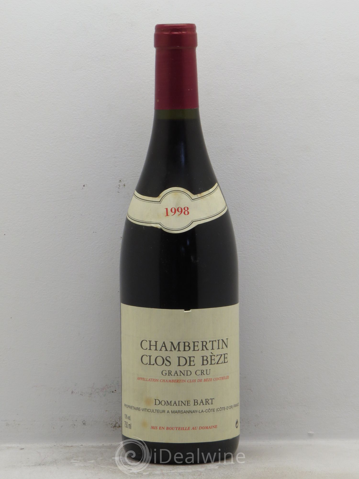 Chambertin Clos de Bèze Grand Cru Domaine Bart 1998 - Posten von 1 Flasche - 0
