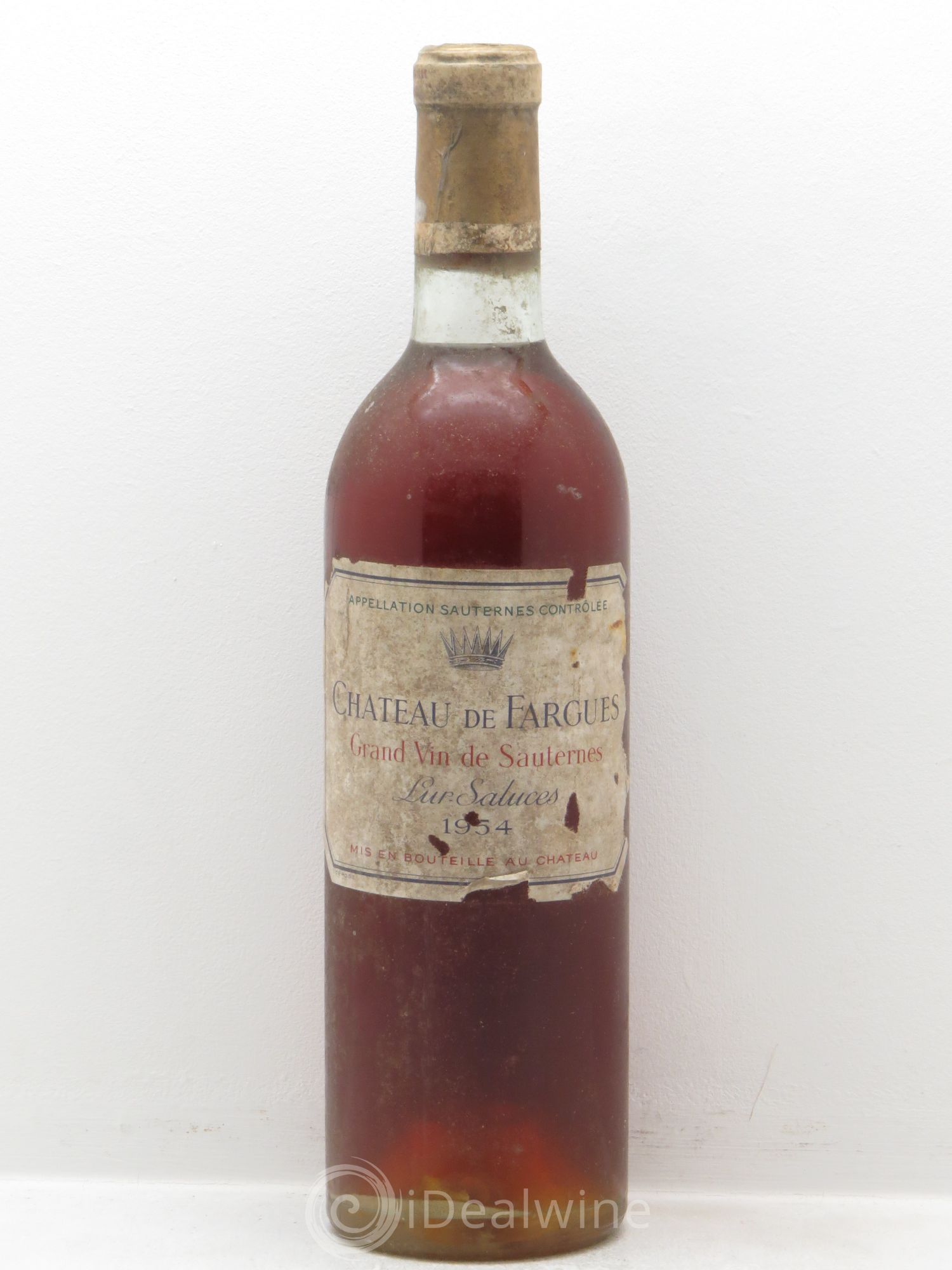 Château de Fargues 1954 - Lotto di 1 bottiglia - 0