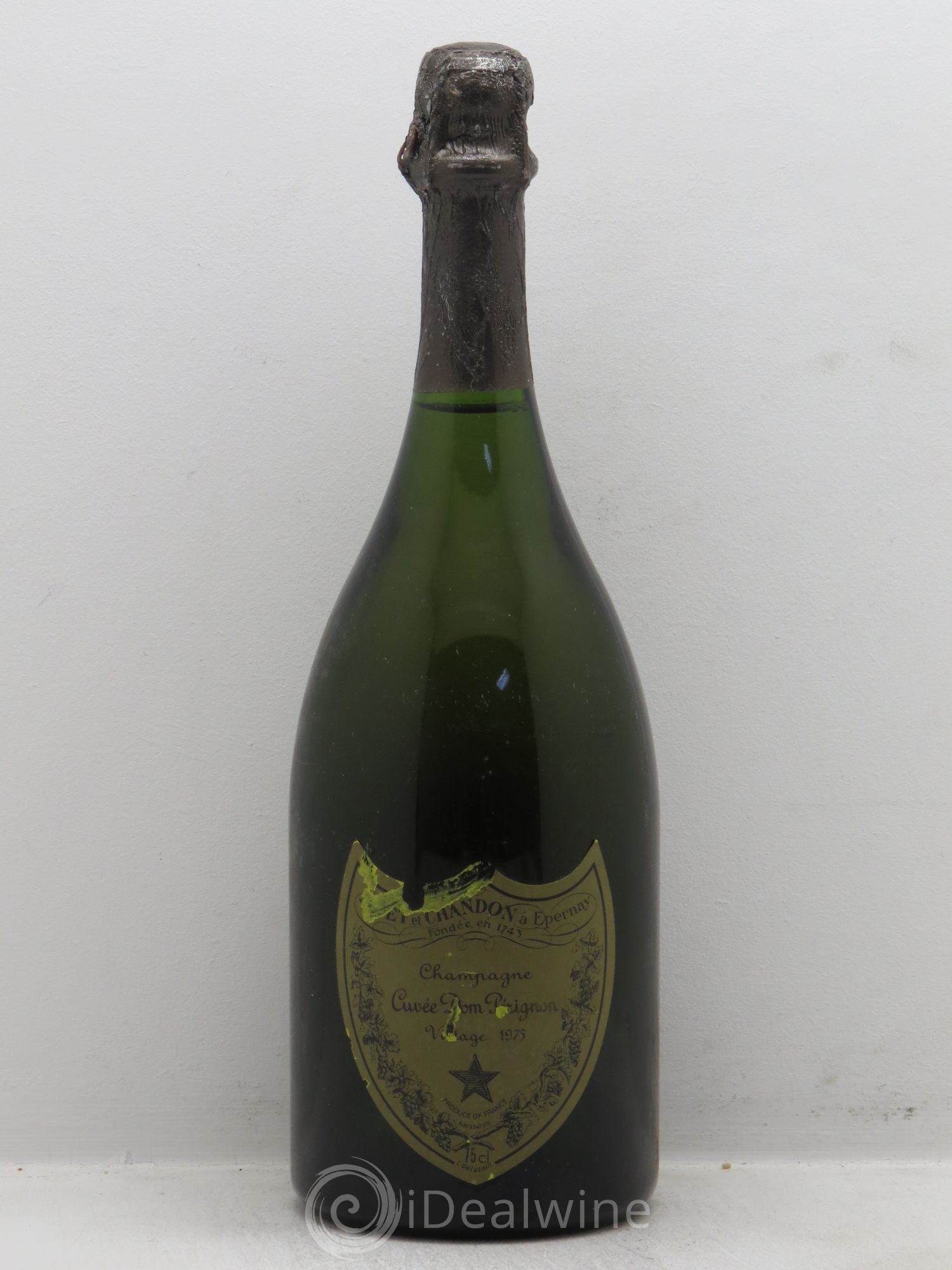 Brut Dom Pérignon 1975 - Lot de 1 bouteille - 0