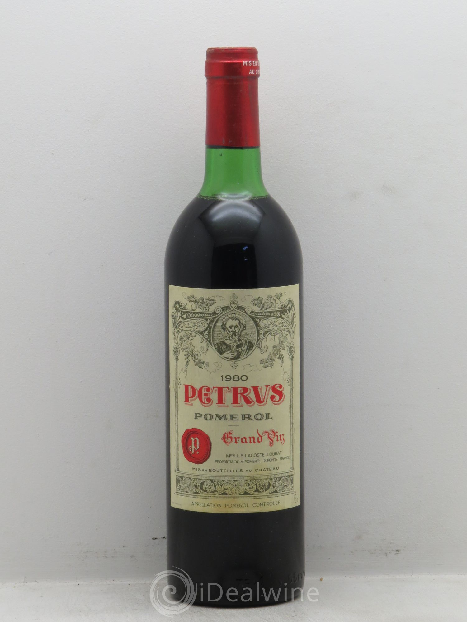 Petrus 1980 - Lot de 1 bouteille - 0