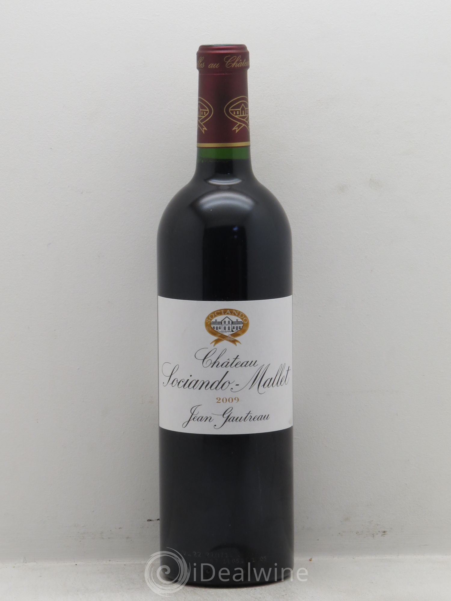 Château Sociando Mallet 2009 - Lot de 1 bouteille - 0