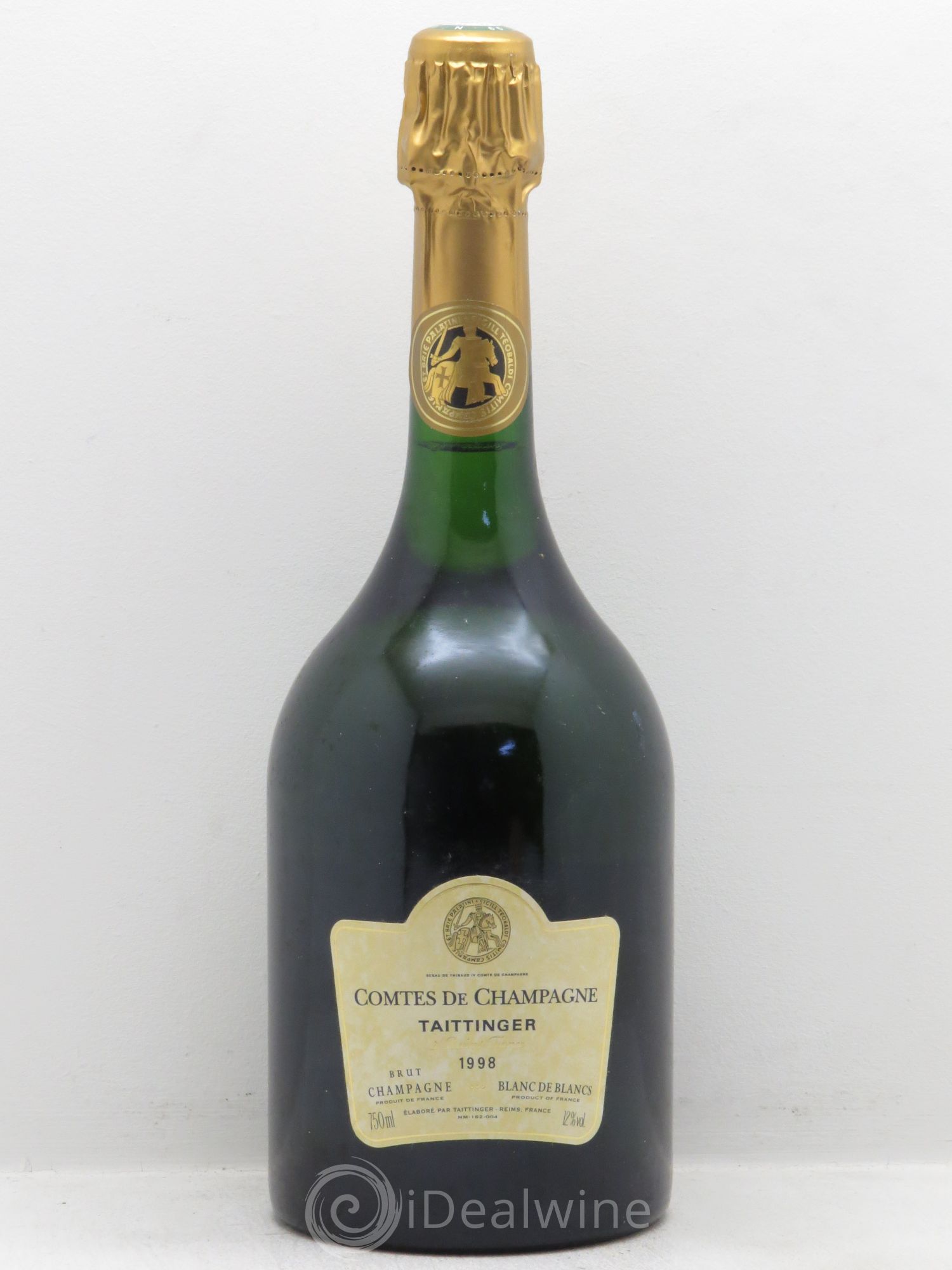 Comtes de Champagne Taittinger 1998 - Lot de 1 bouteille - 0