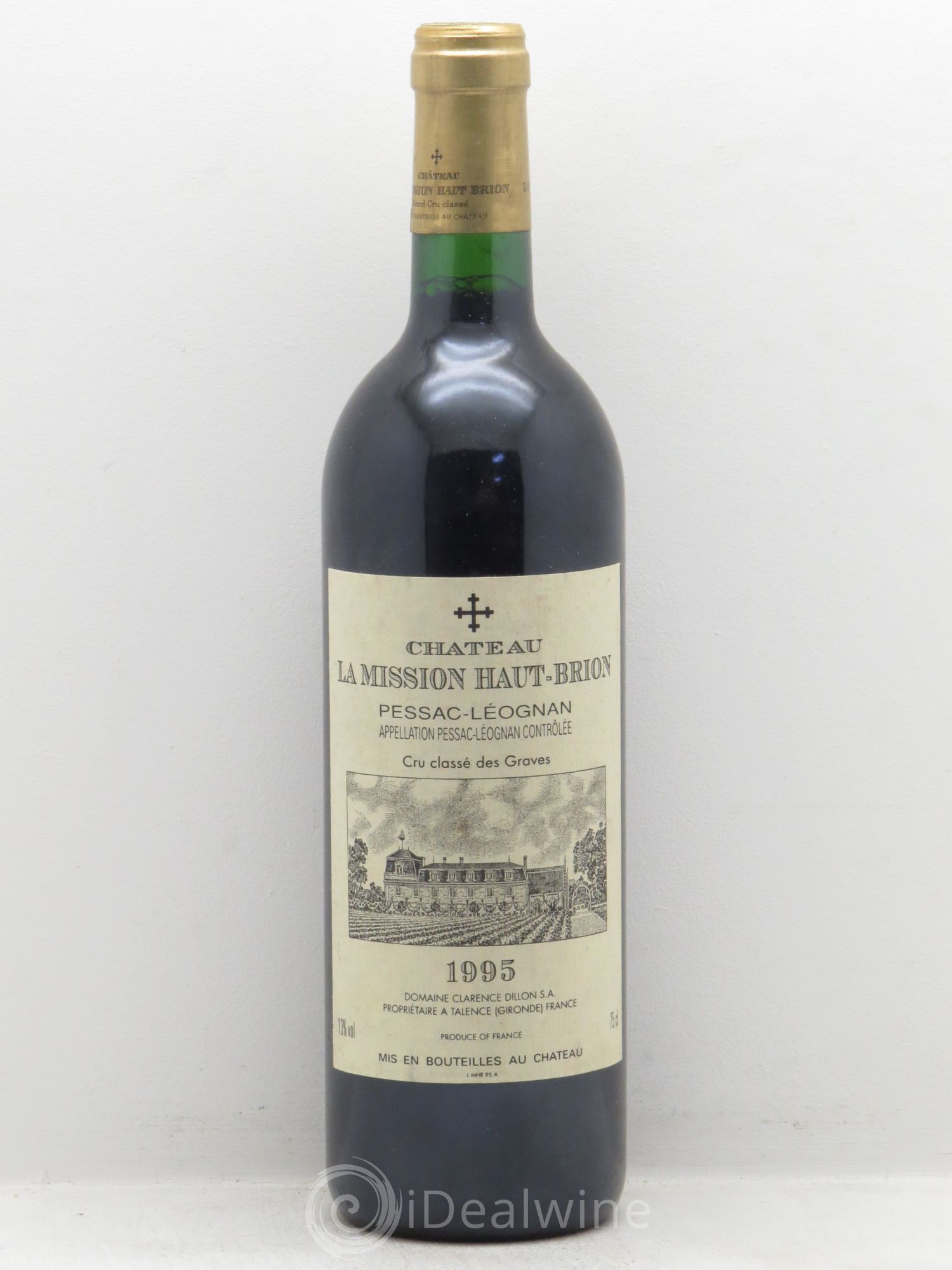 Château la Mission Haut-Brion Cru Classé de Graves 1995 - Lot de 1 bouteille - 0