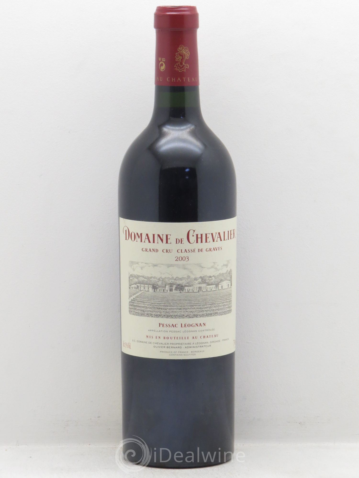 Domaine de Chevalier Cru Classé de Graves 2003 - Lot de 1 bouteille - 0