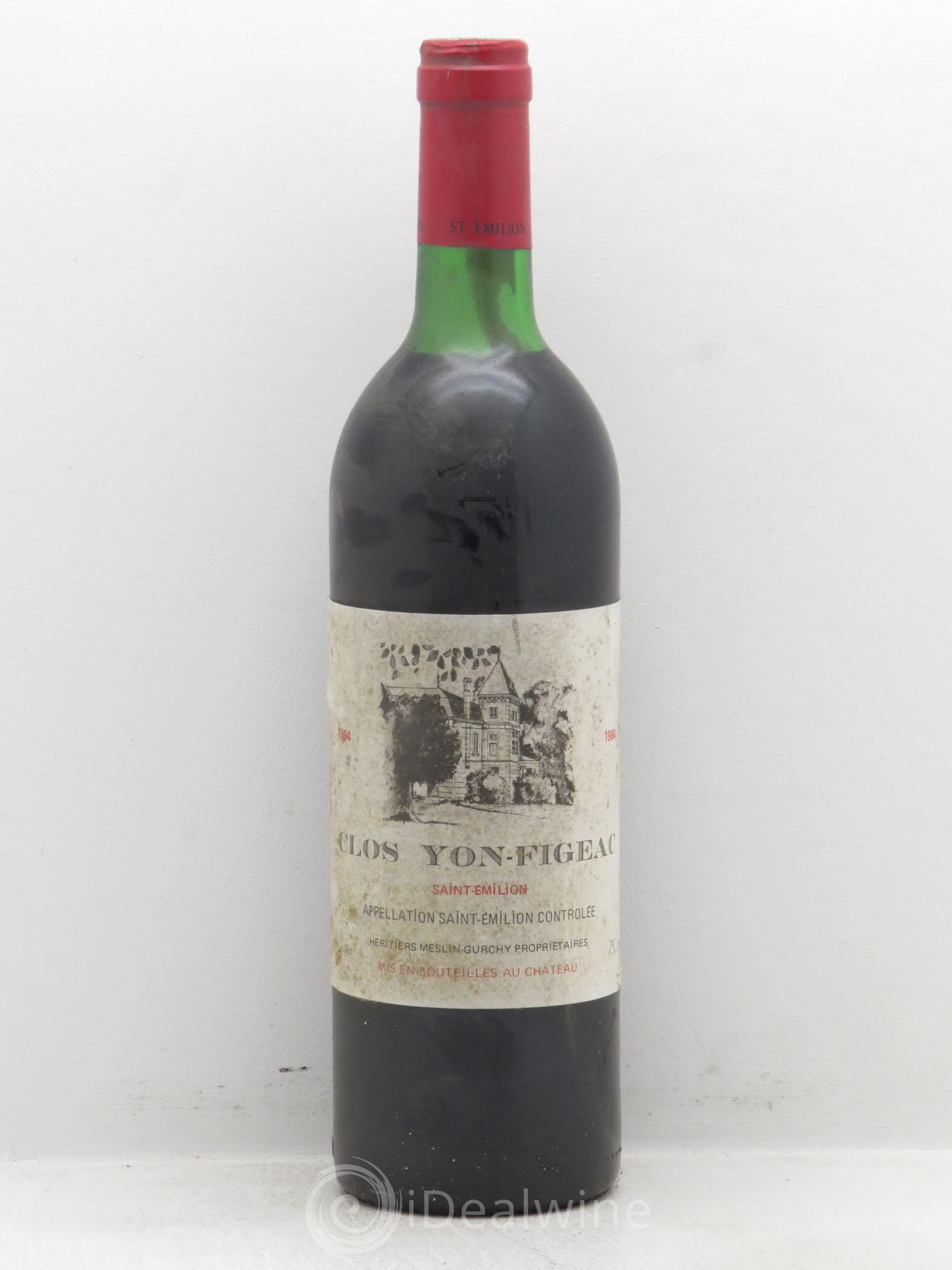 Saint-Émilion Clos Yon Figeac 1984 - Lot de 6 bouteilles - 0