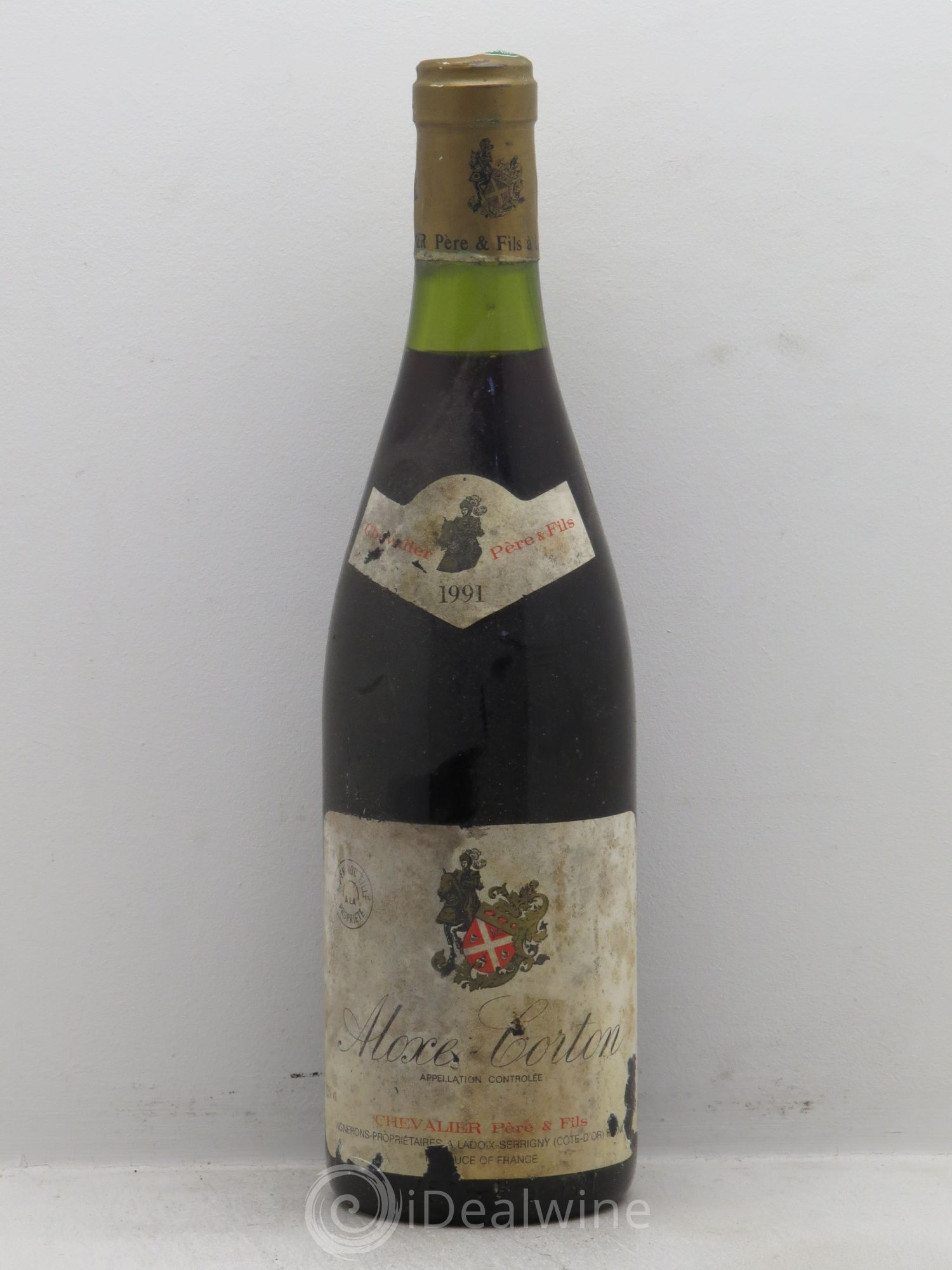 Aloxe-Corton Chevalier Père et Fils 1991 - Lot de 1 bouteille - 0