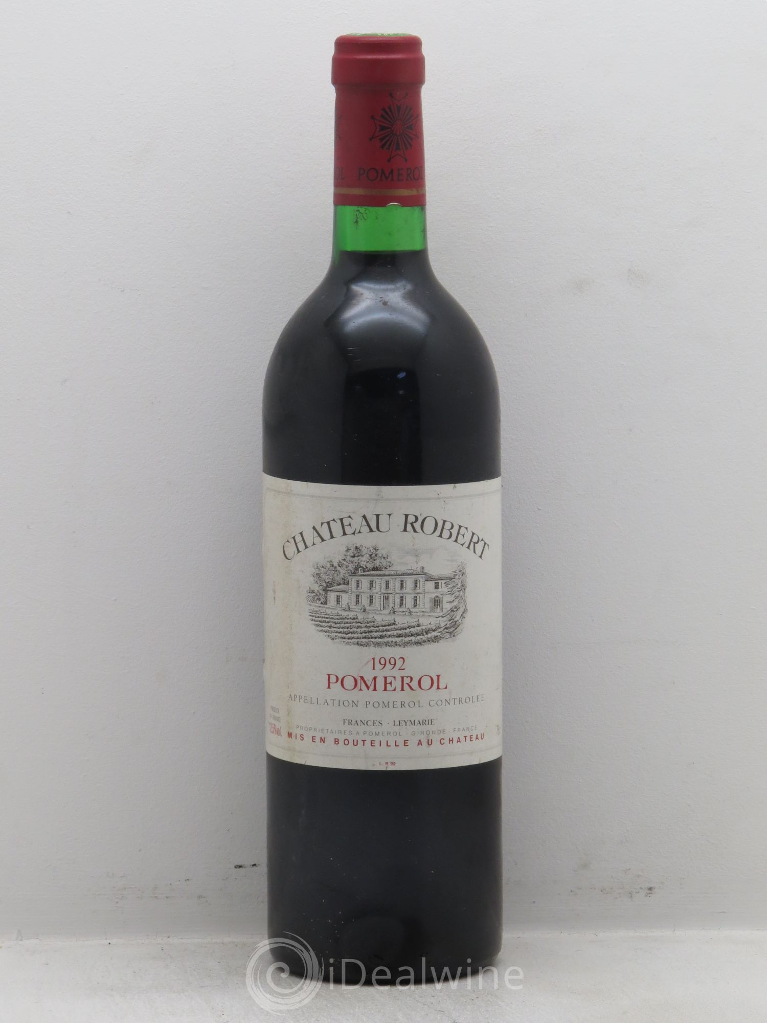 Pomerol Château Robert (sans prix de réserve) 1992 - Posten von 1 Flasche - 0