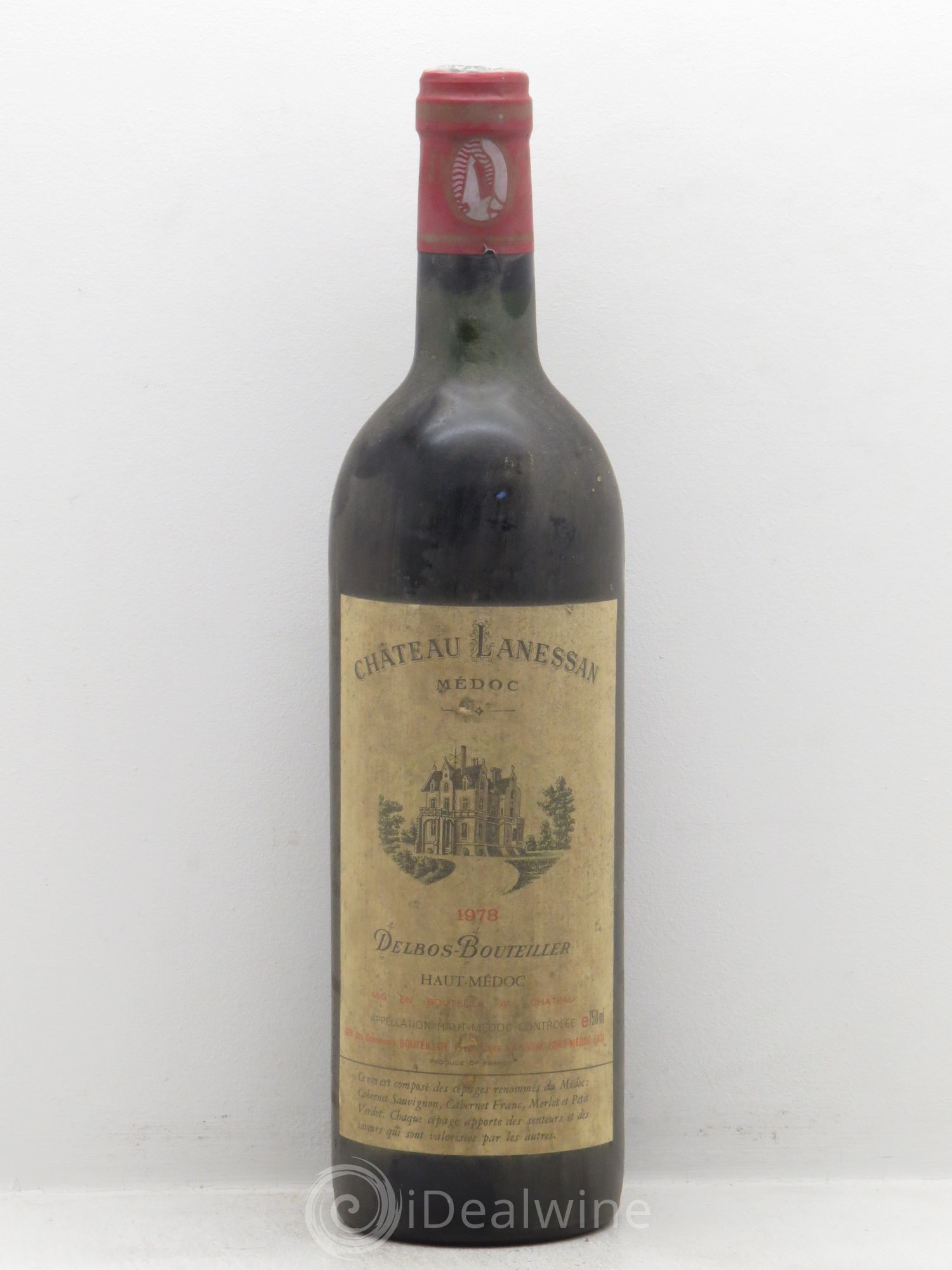 Château Lanessan Cru Bourgeois (sans prix de réserve) 1978 - Lot de 1 bouteille - 0