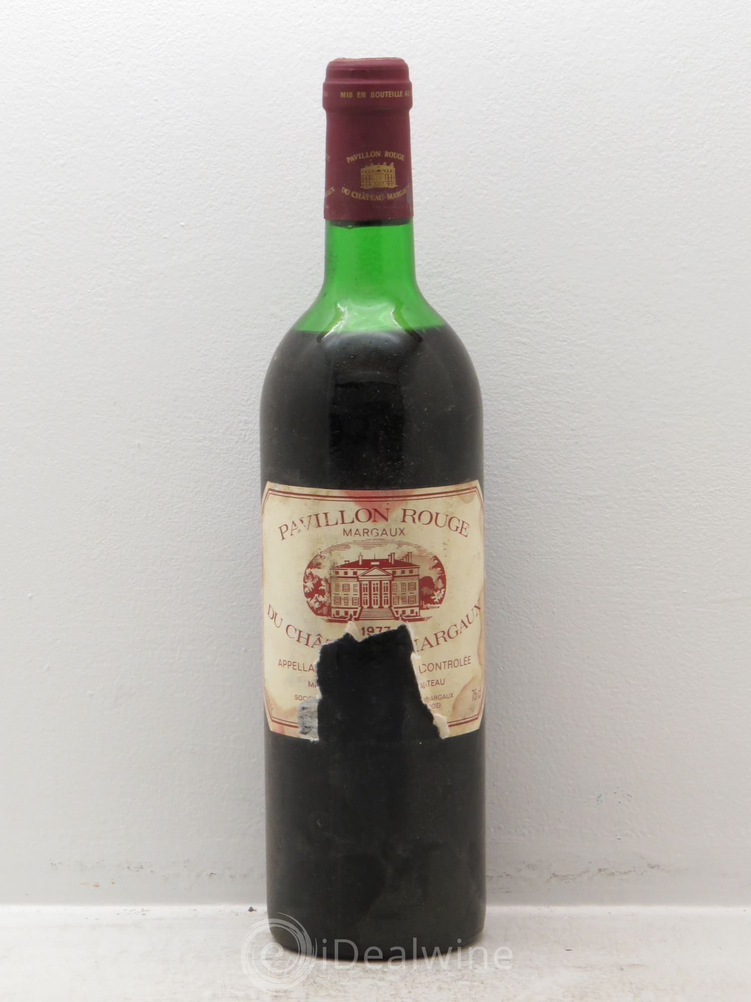 Pavillon Rouge du Château Margaux Second Vin (sans prix de réserve) 1977 - Lot de 1 bouteille - 0