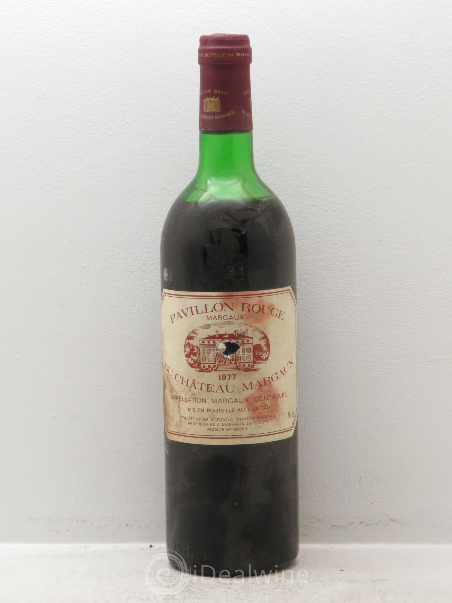 Pavillon Rouge du Château Margaux Second Vin (sans prix de réserve) 1977 - Lot de 1 bouteille - 0