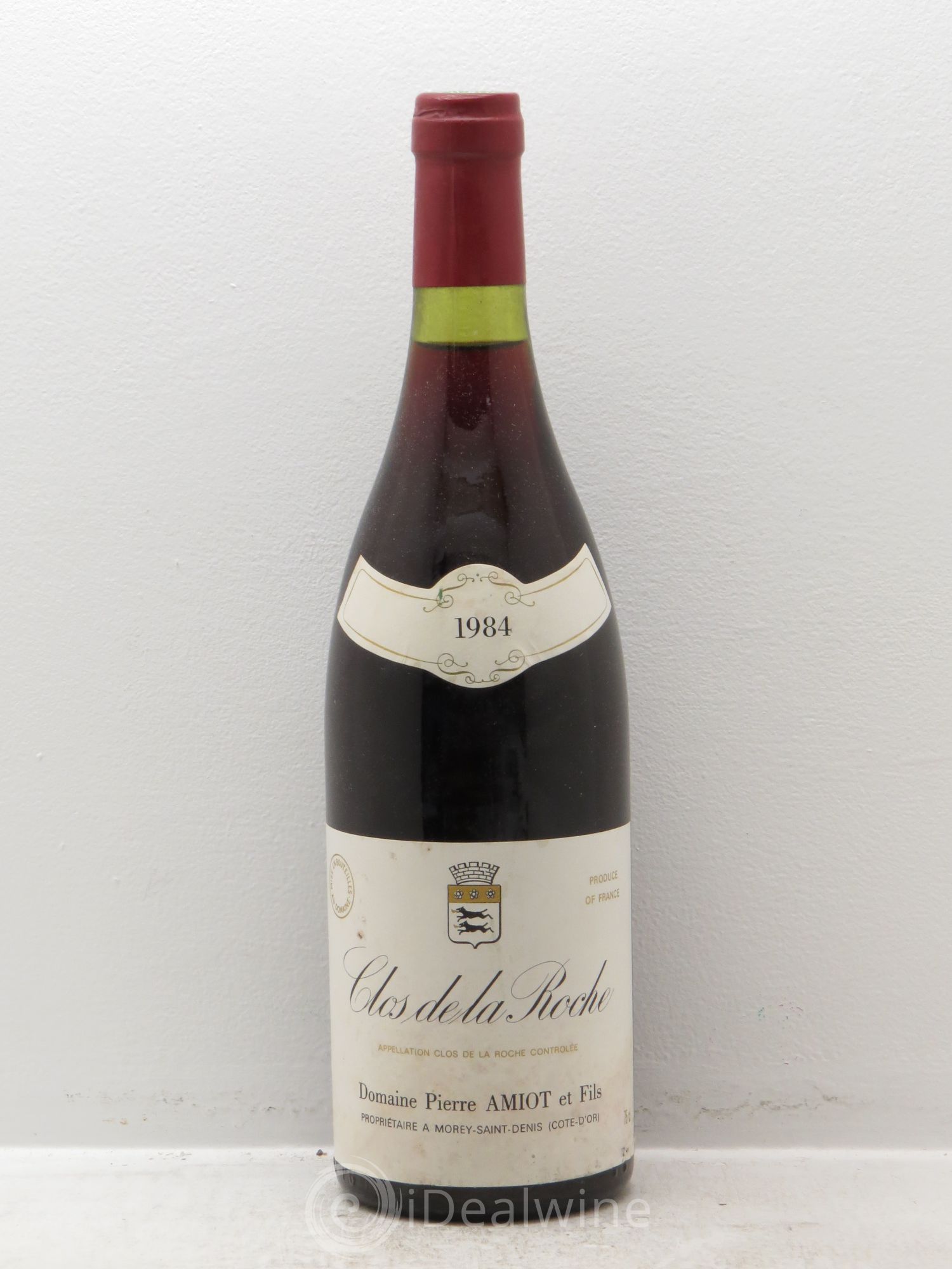 Clos de la Roche Grand Cru Domaine Amiot (sans prix de réserve) 1984 - Posten von 1 Flasche - 0