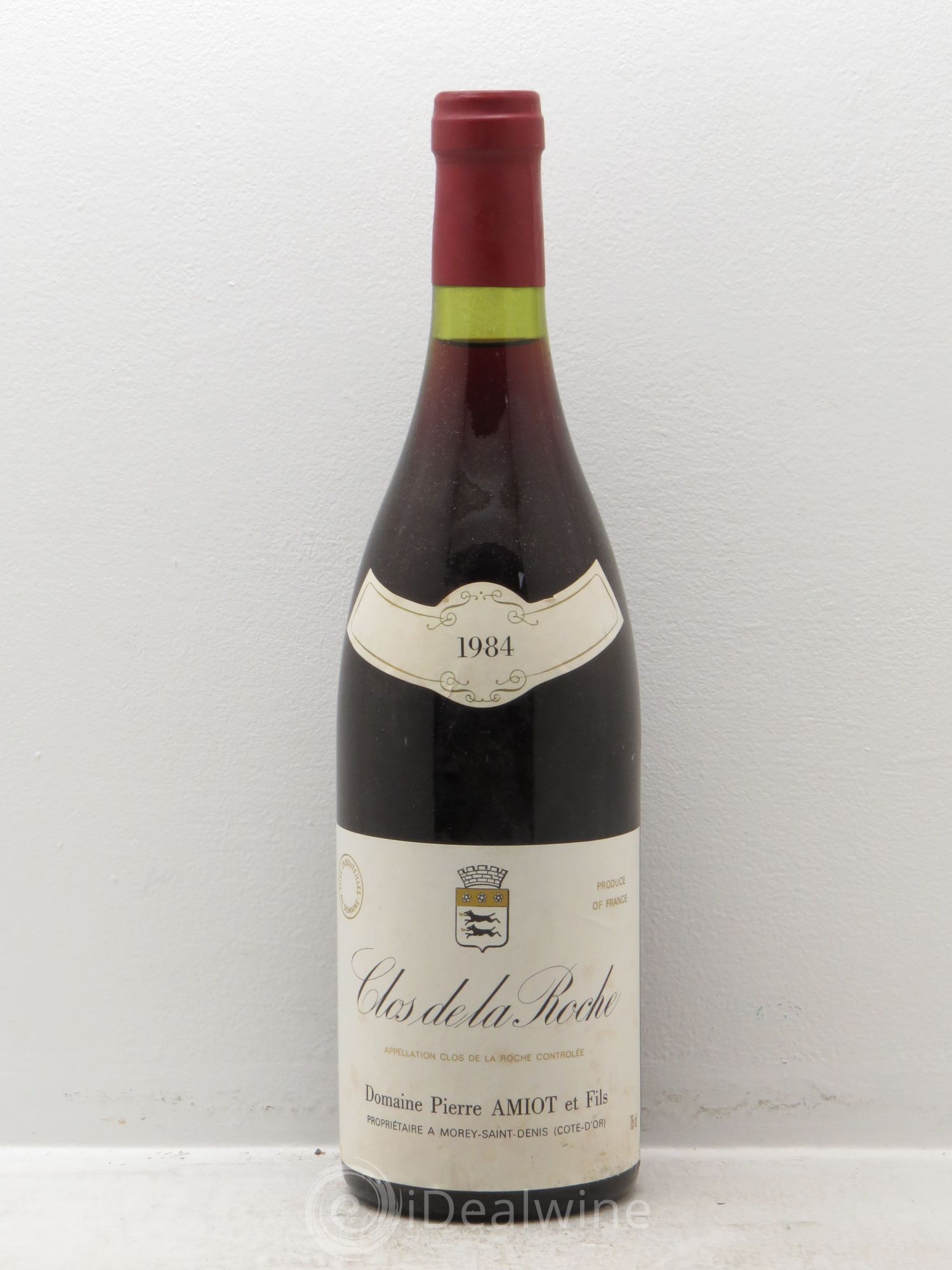 Clos de la Roche Grand Cru Domaine Amiot (sans prix de réserve) 1984 - Posten von 1 Flasche - 0