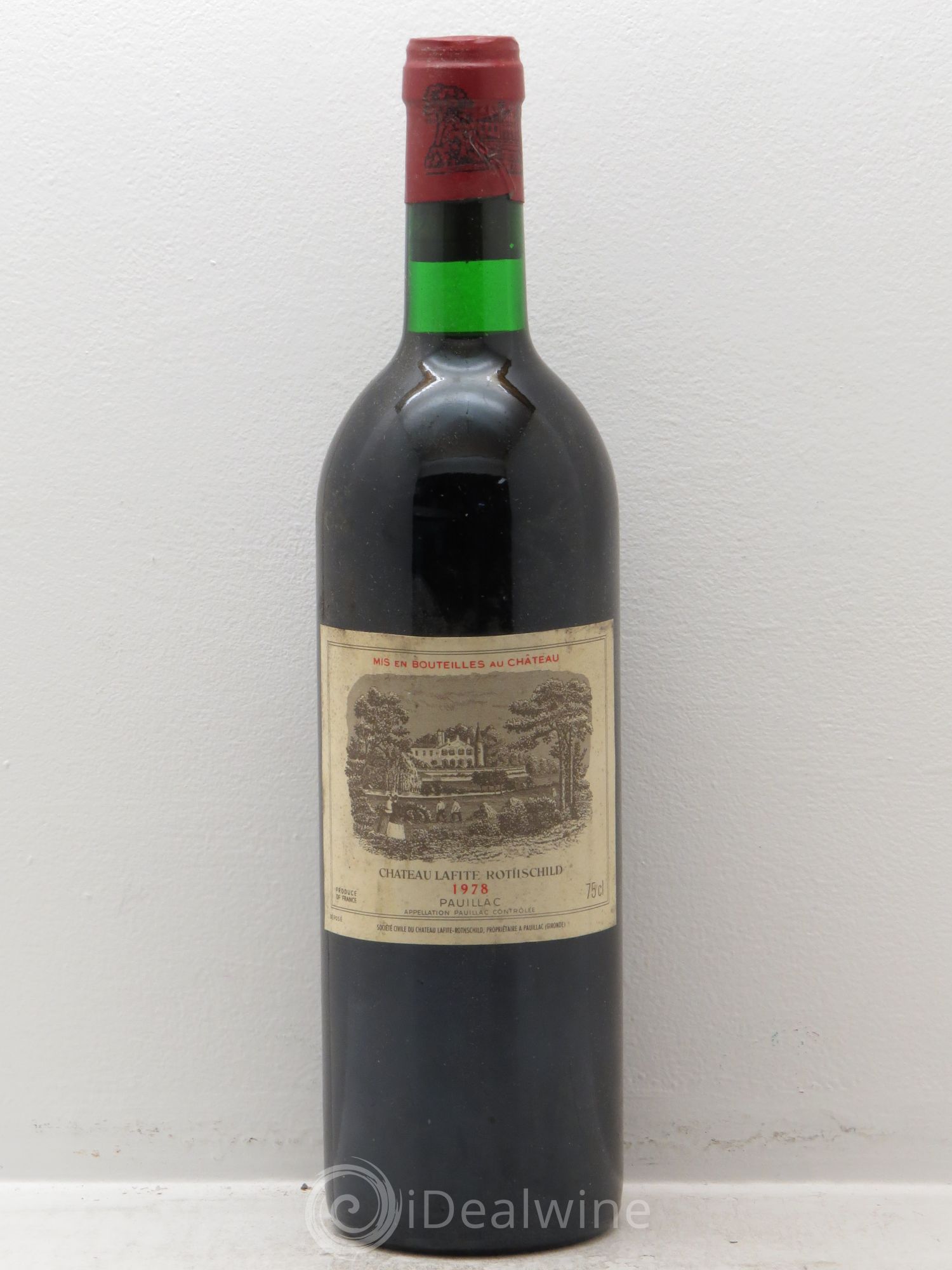 Château Lafite Rothschild 1er Grand Cru Classé (sans prix de réserve) 1978 - Lot de 1 bouteille - 0