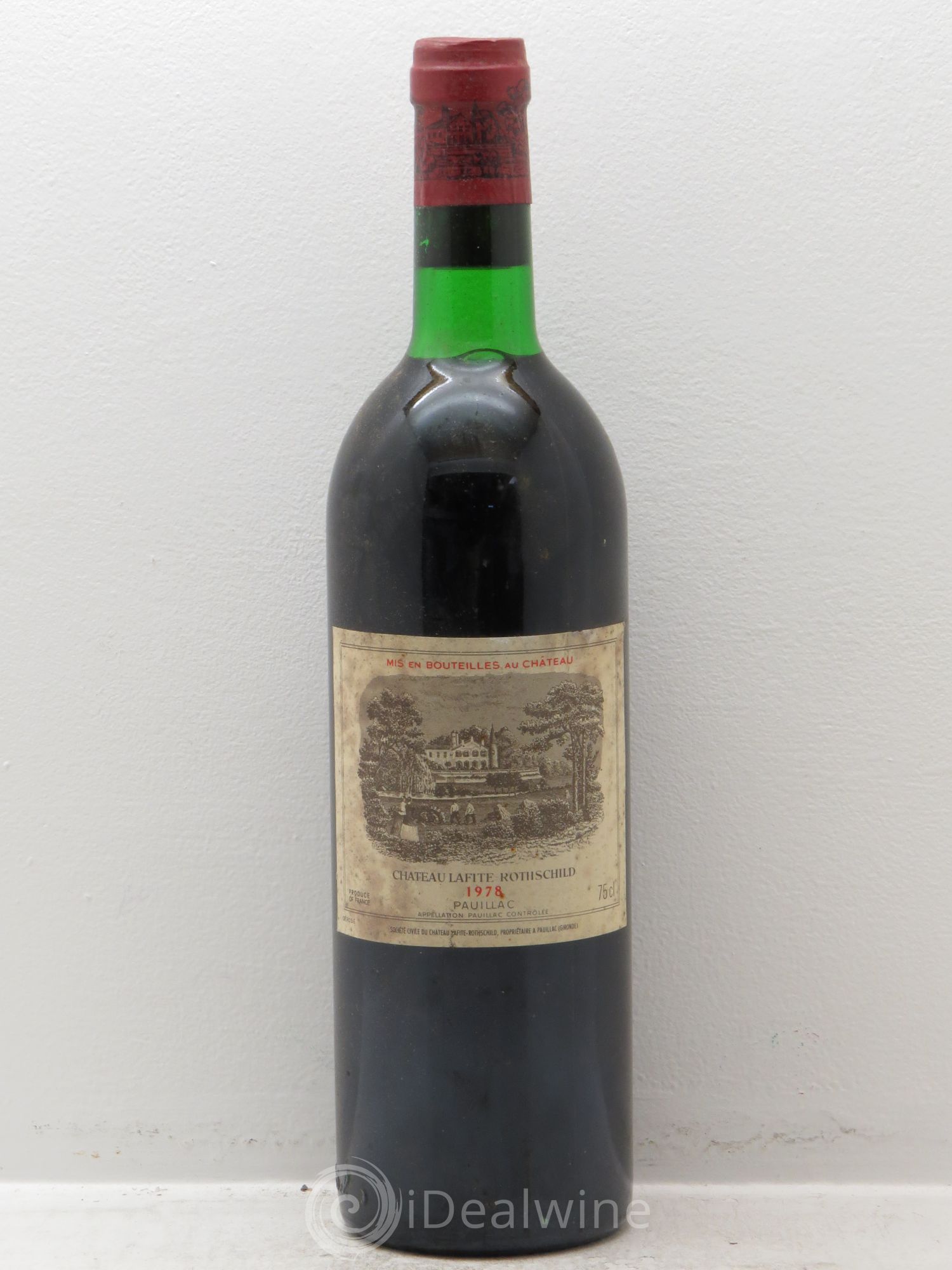 Château Lafite Rothschild 1er Grand Cru Classé (sans prix de réserve) 1978 - Lot de 1 bouteille - 0