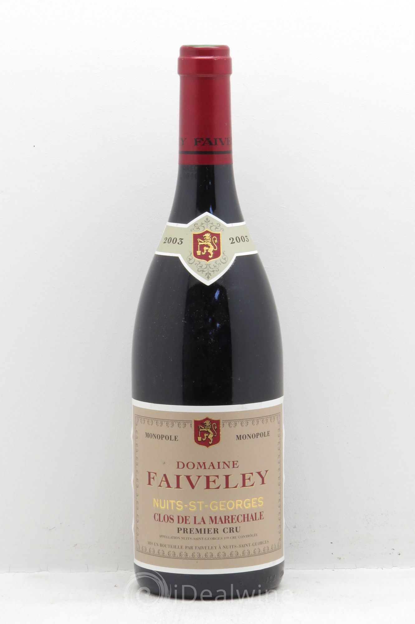 Nuits-Saint-Georges 1er Cru Clos de La Maréchale Jacques-Frédéric Mugnier (sans prix de réserve) 2003 - Lot de 1 bouteille - 0