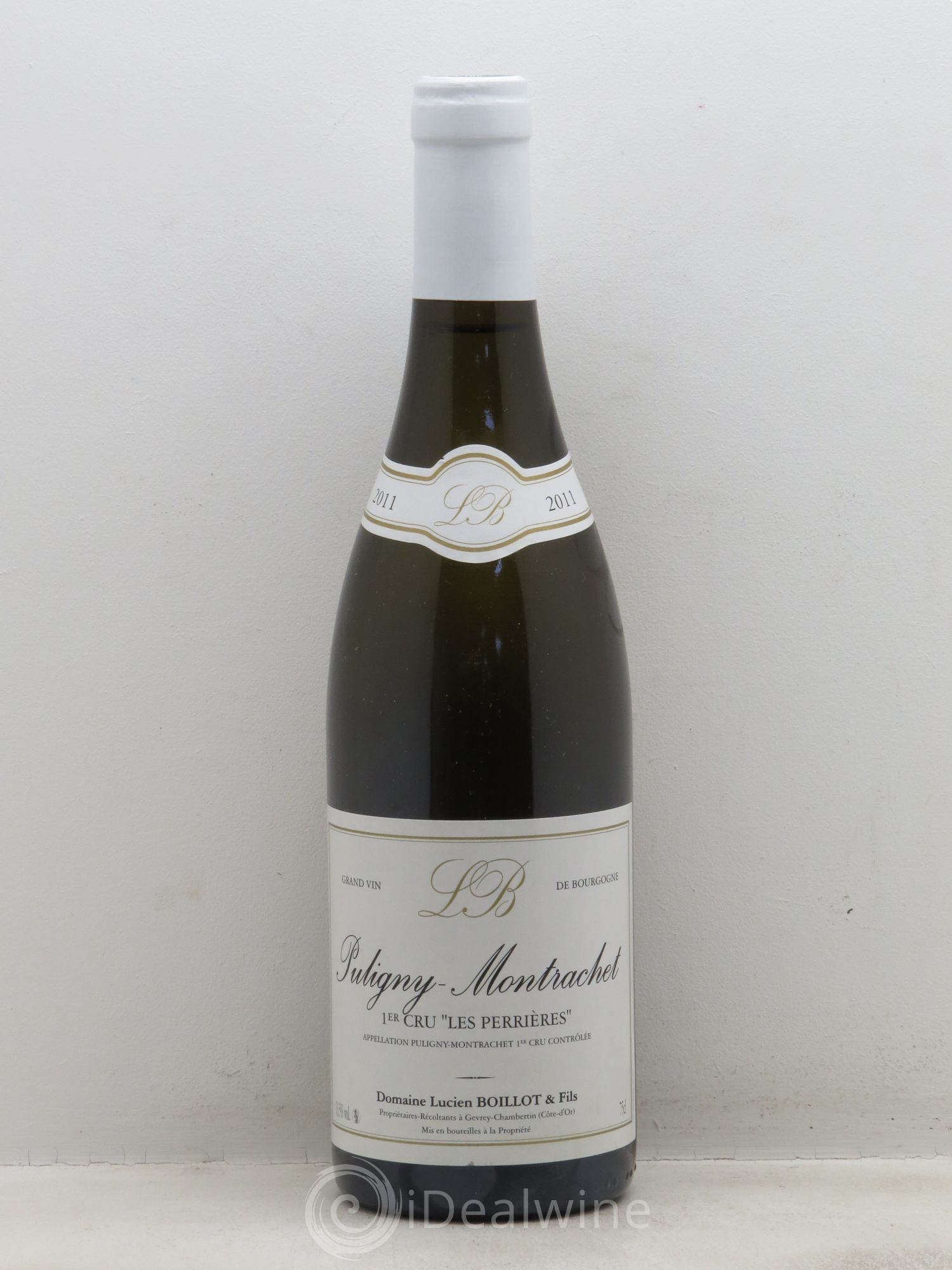 Puligny-Montrachet 1er Cru Les Perrières Lucien Boillot (sans prix de réserve) 2011 - Posten von 1 Flasche - 0