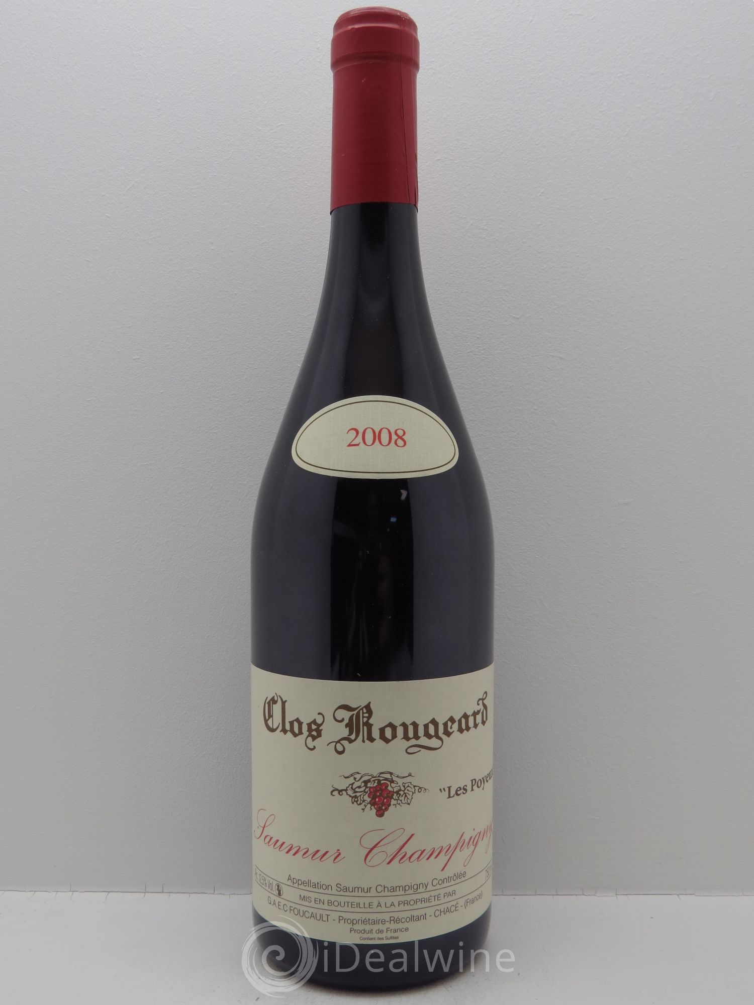 Saumur-Champigny Les Poyeux Clos Rougeard (sans prix de réserve) 2008 - Lot de 1 bouteille - 0