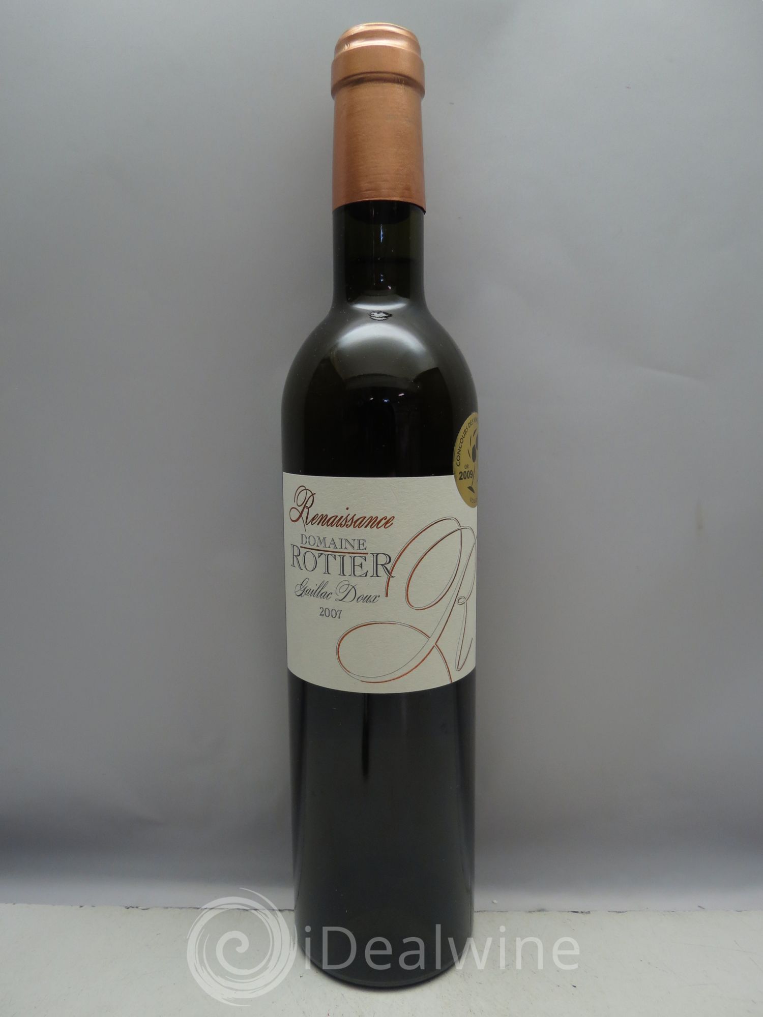 Bordeaux Gaillac Doux Renaissance Domaine Rotier (50cl) (sans prix de réserve) 2007 - Posten von 1 Flasche - 0