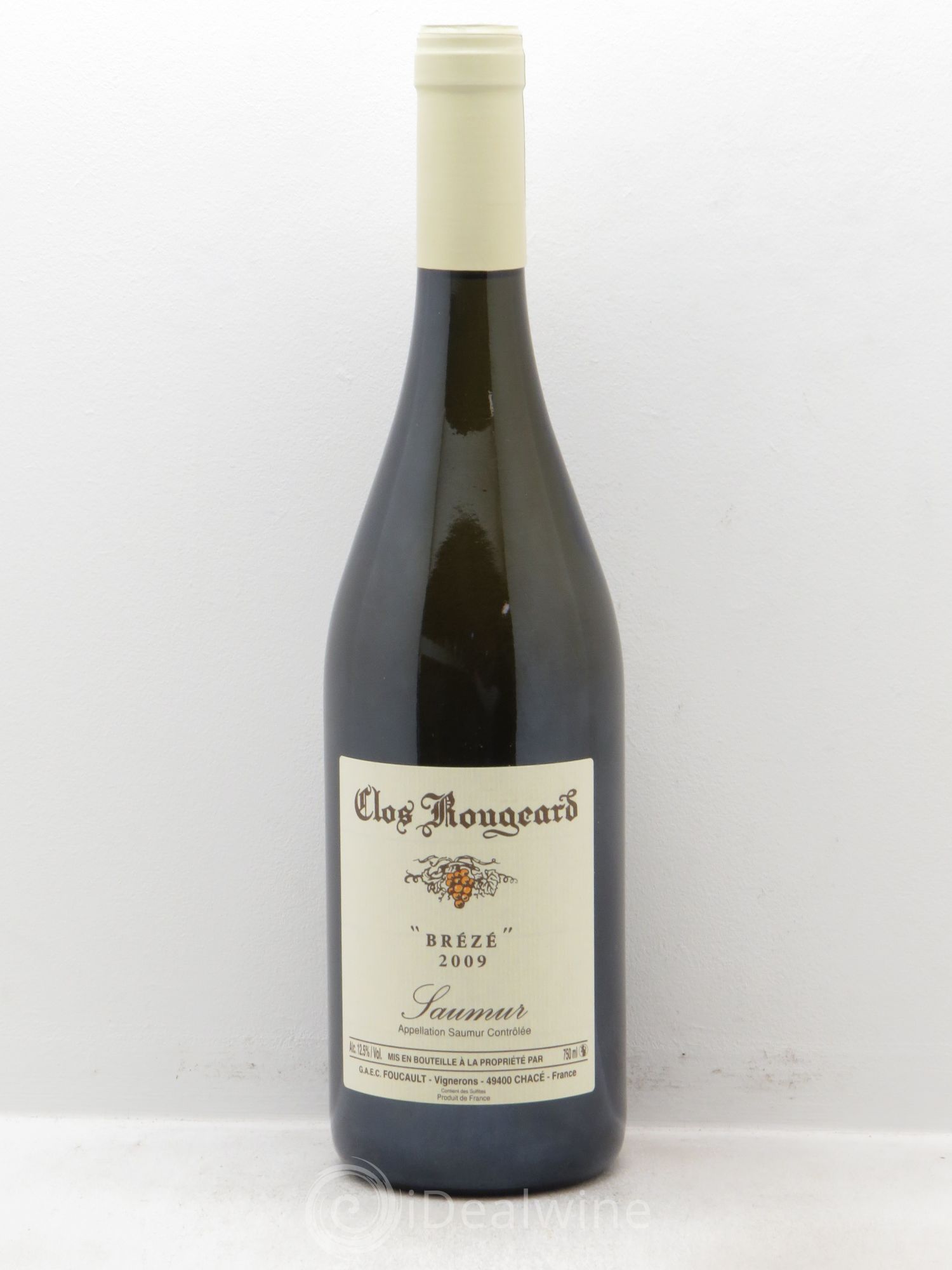Saumur Brézé Clos Rougeard (sans prix de réserve) 2009 - Lot de 1 bouteille - 0